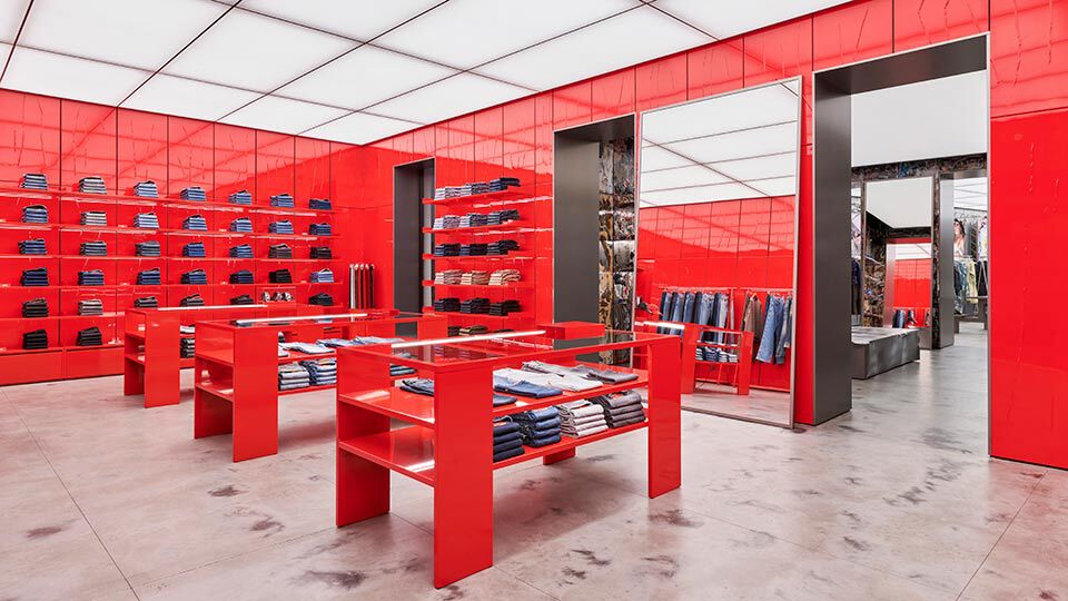 Diesel opens on Paris Rue Saint Honore