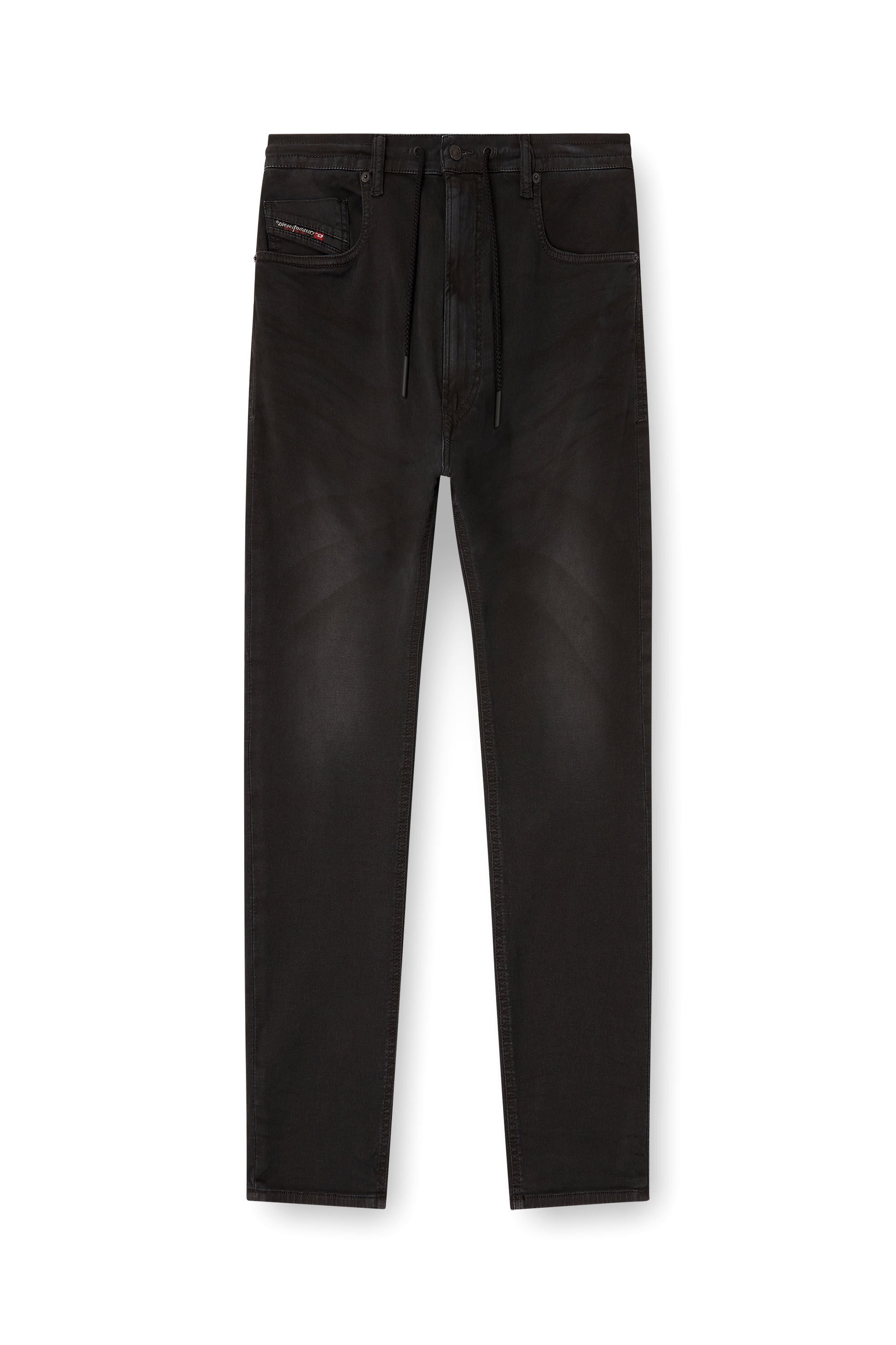 Diesel - Man's Regular 2032 D-Krooley Joggjeans® 0670M, Black - 2
