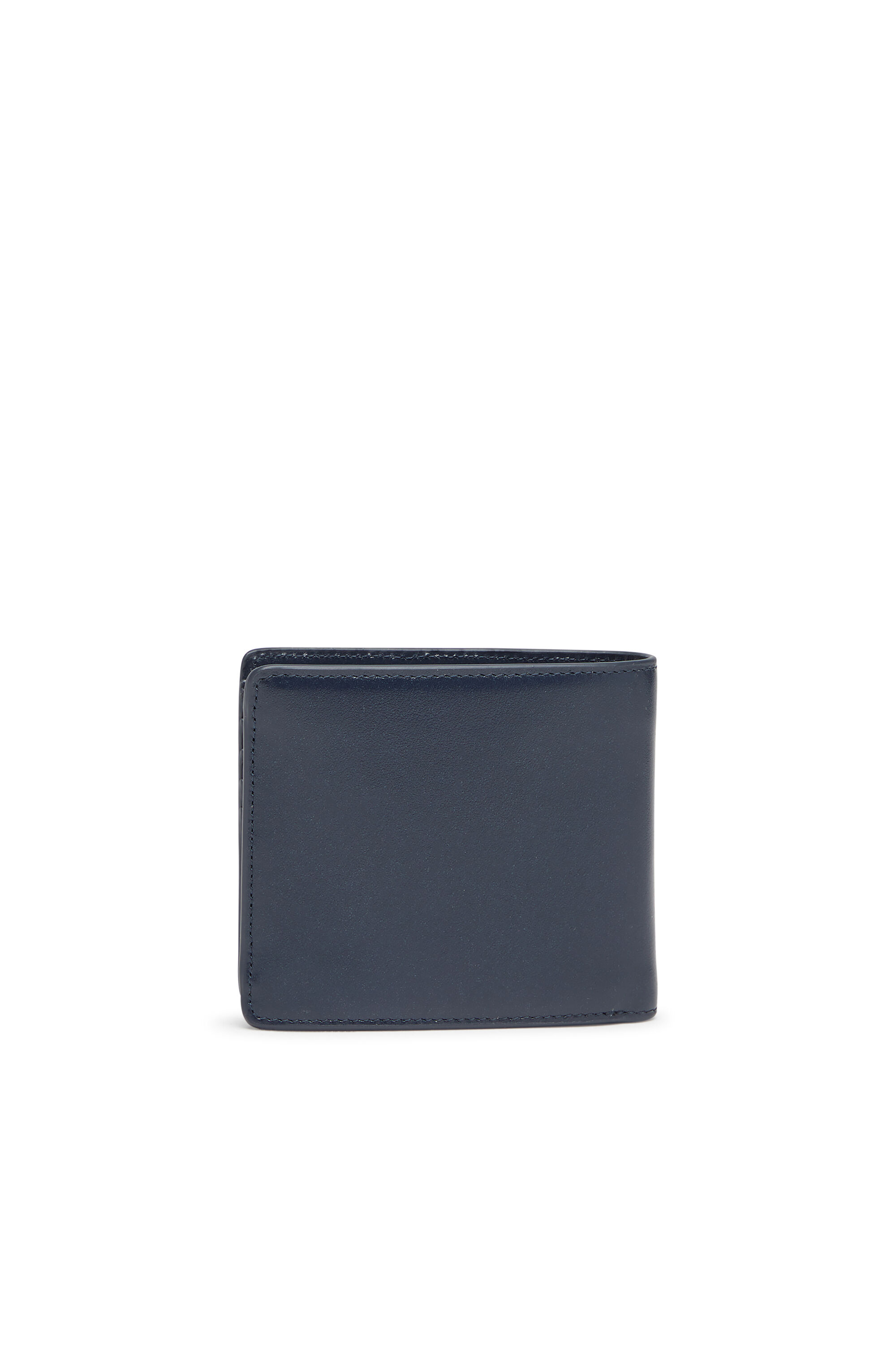 Diesel - HOLI-D BI FOLD COIN S 3D, Unisex's Bi-fold wallet in leather in Blue - 2