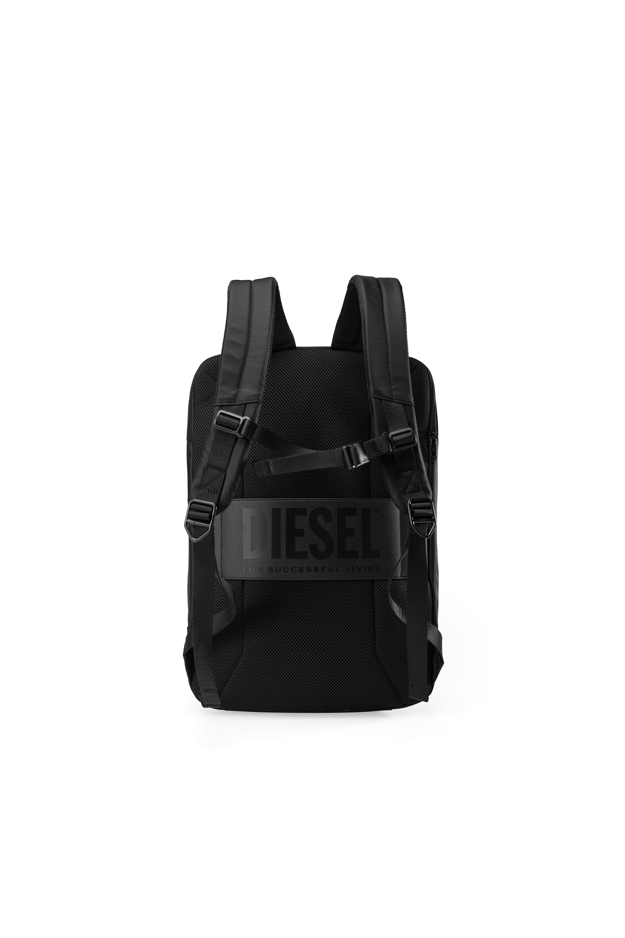 Diesel - DIESEL PC STRONG IMAGE BACKPACK- DSB005, Unisex's Rugged travel backpack in Black - 3