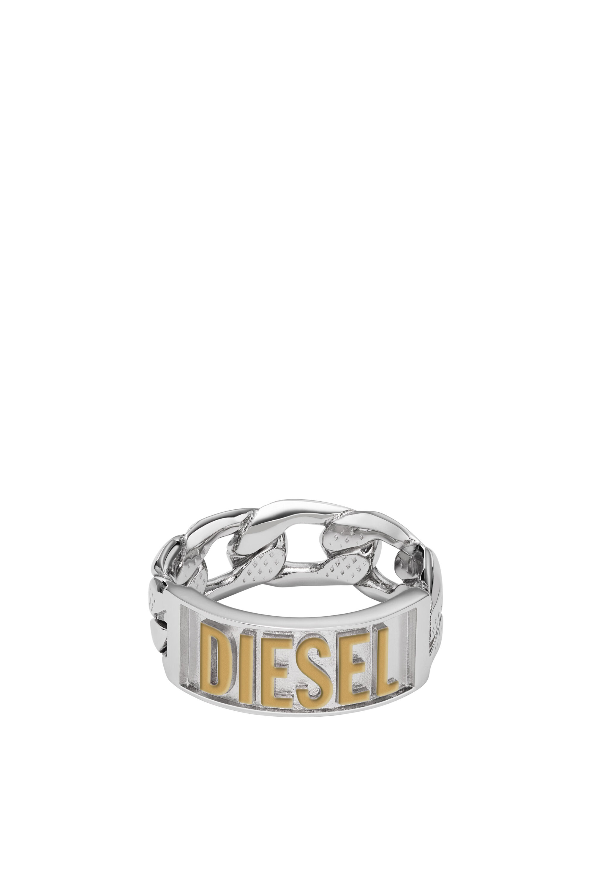 最大80％オフ Women's Two-Tone Stainless Steel Band Ring | Silver | Diesel アクセサリー