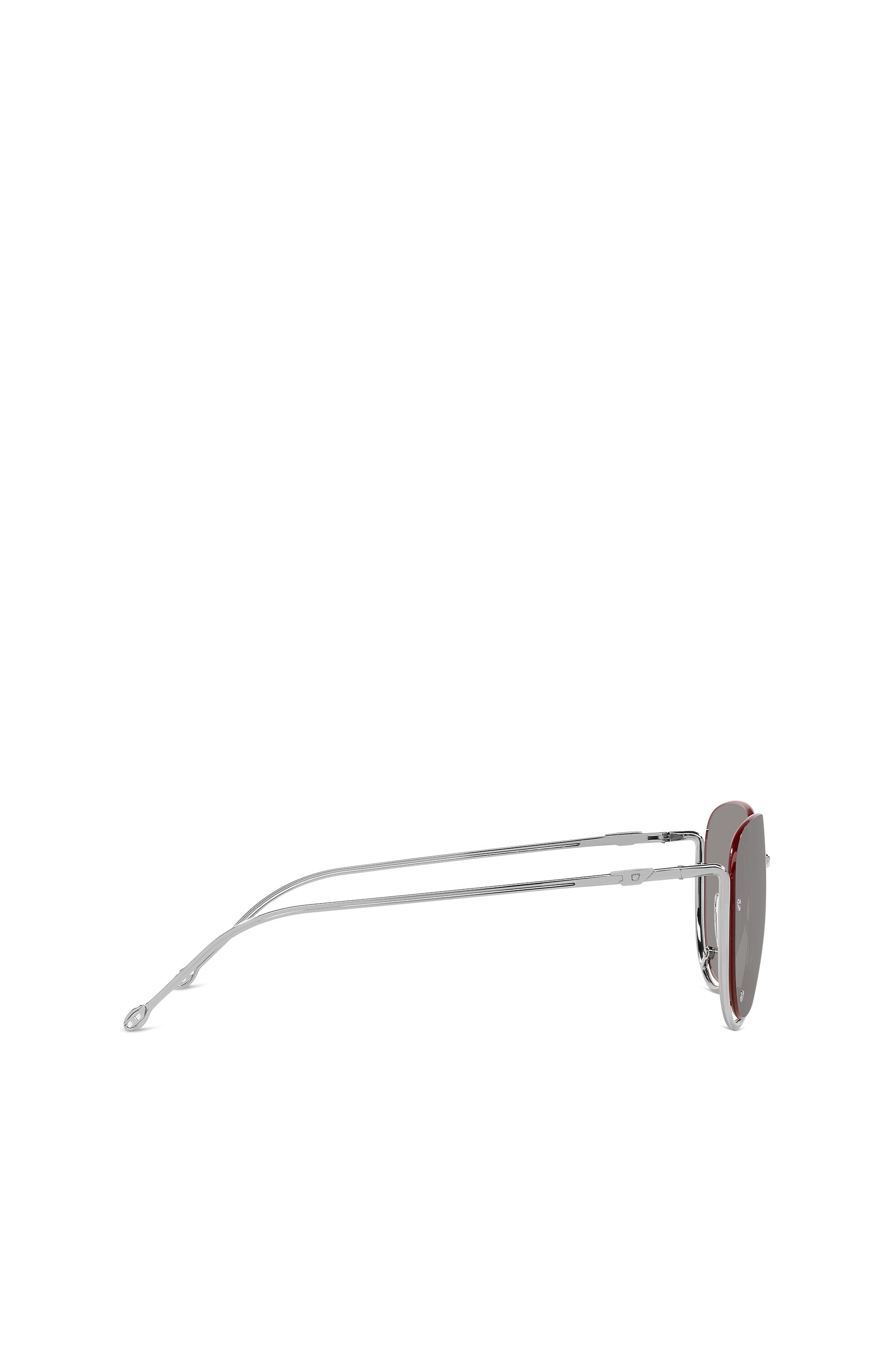 Diesel - 0DL1003, Unisex's Pilot model sunglasses in Silver - 2