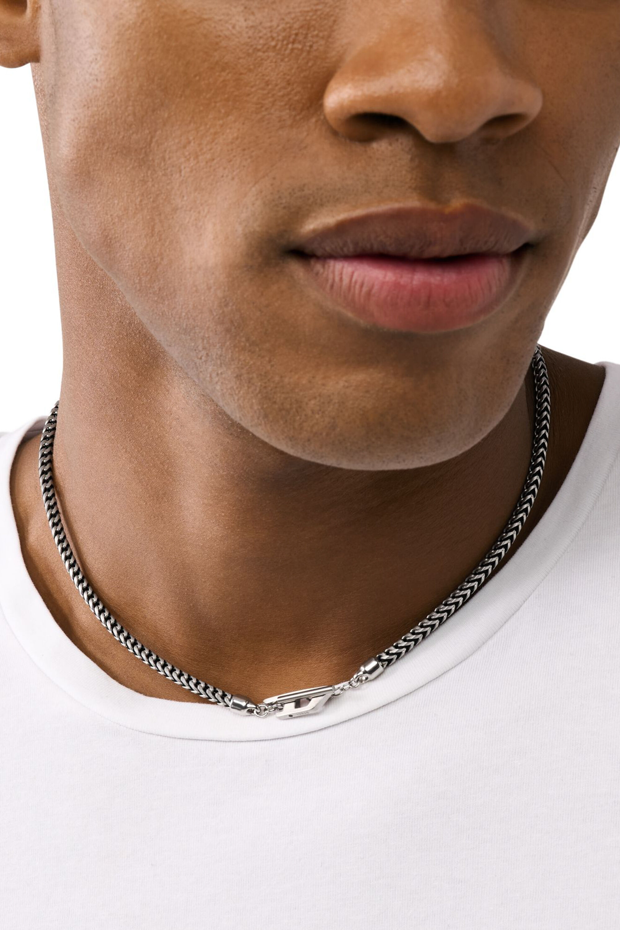 Women's Stainless Steel Chain Necklace | Silver | Diesel Women's Stainless Steel Chain Necklace | Silver | Diesel