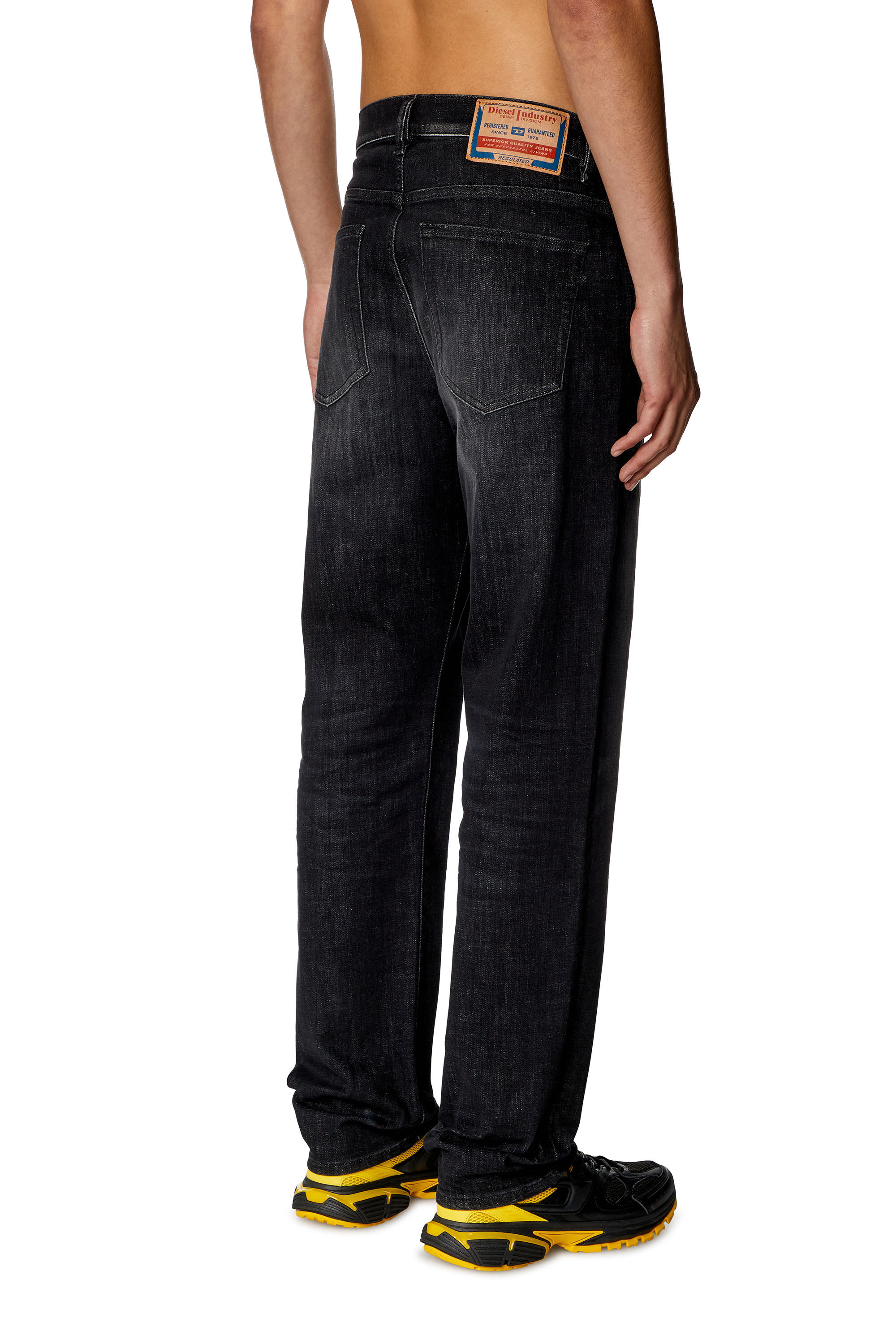 Diesel - Straight Jeans 2020 D-Viker 09H34, Black/Dark grey - Image 4