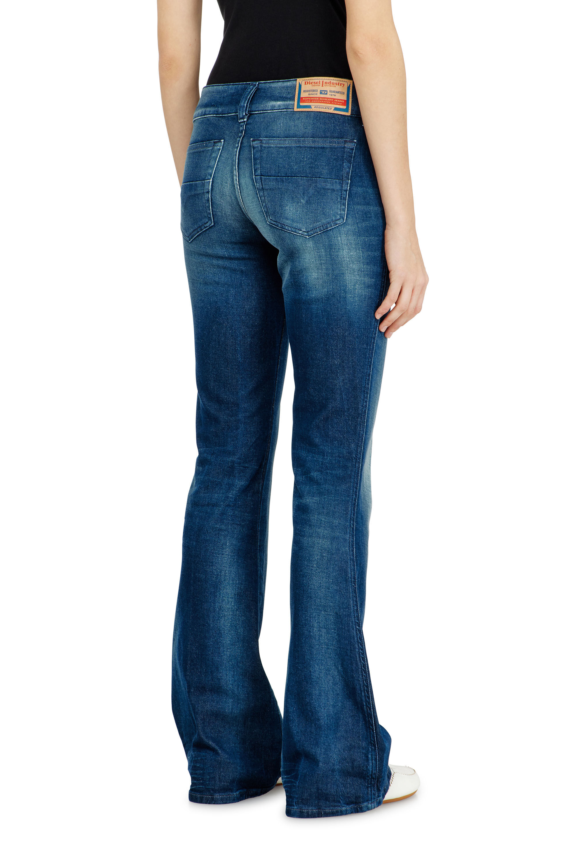 Diesel - Woman's Bootcut Jeans D-Hush 0ADBQ, Blue - 5