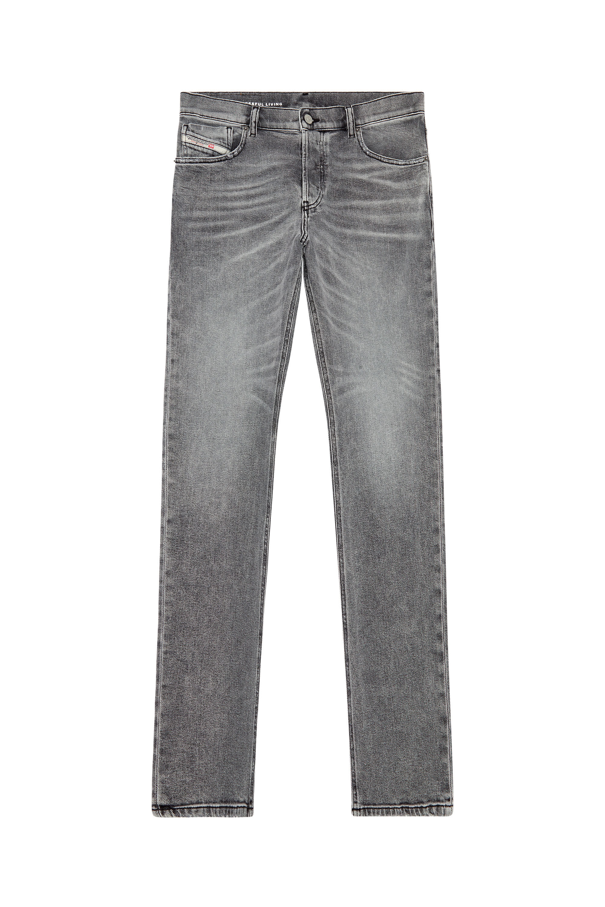 Diesel - Straight Jeans 1995 D-Sark 09H47, Grey - Image 2