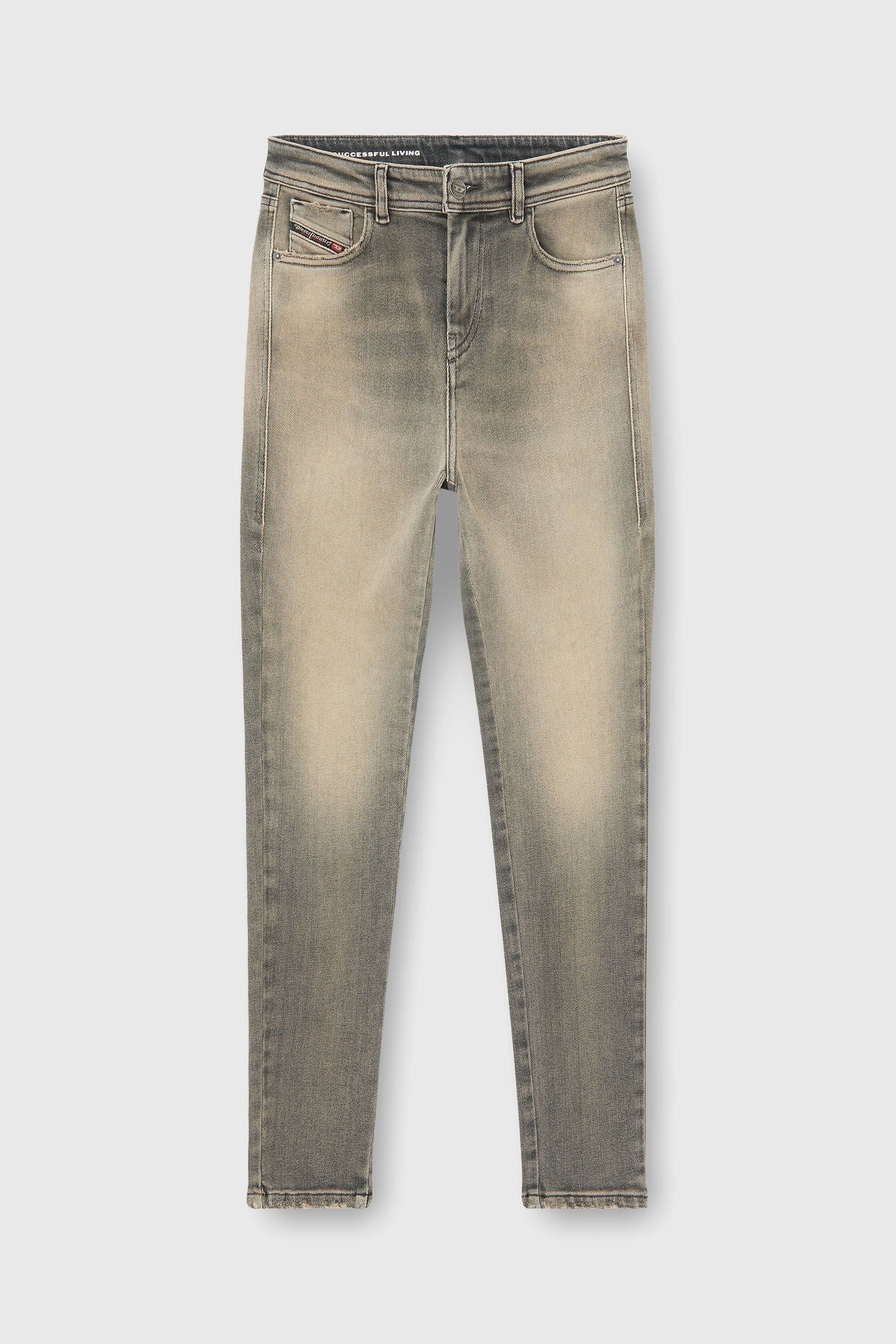 Diesel - Woman's Skinny Jeans 2017 Slandy 09P32, Grey - 6