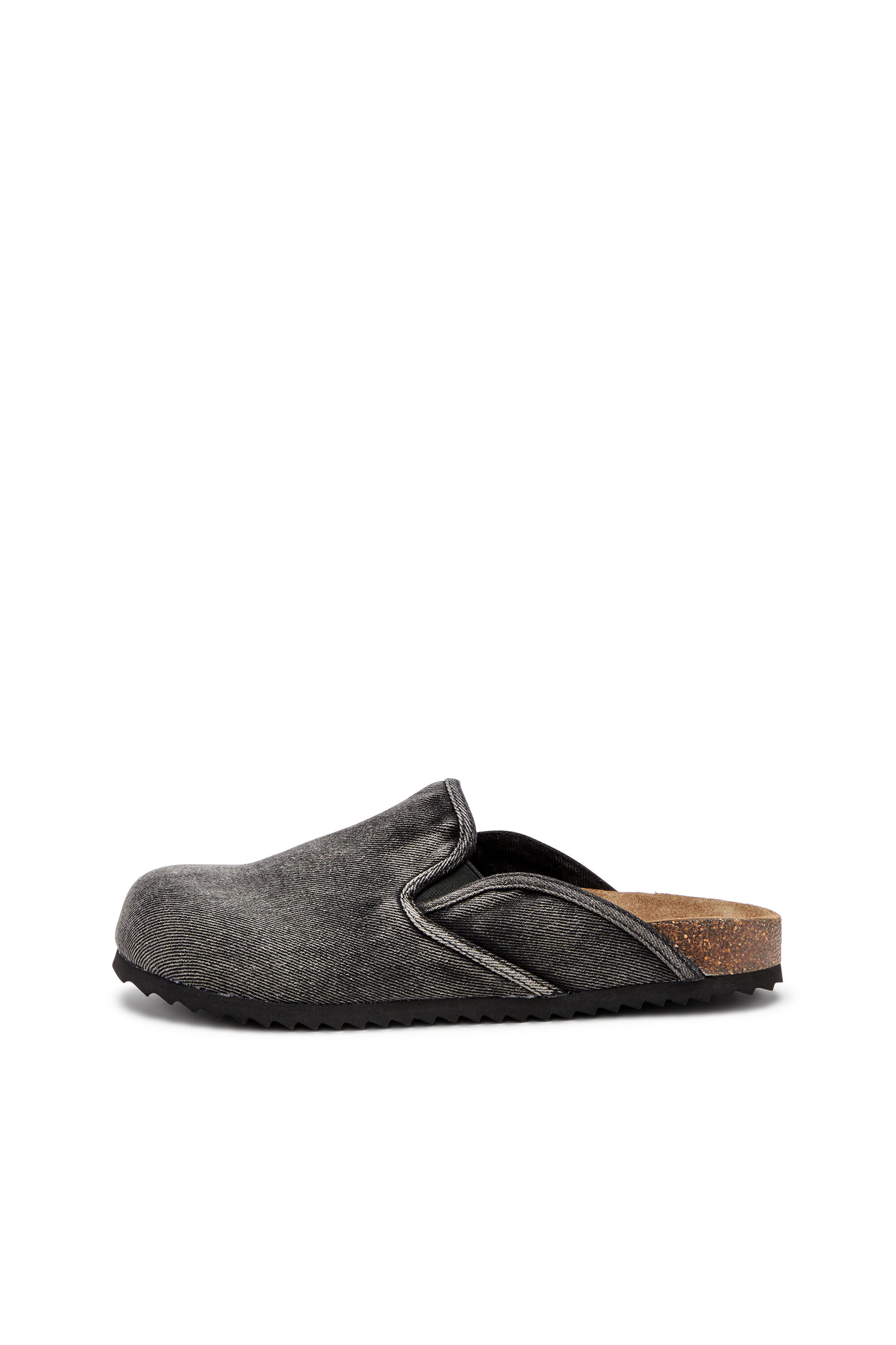 Men's D-Woodstock-Denim mules | Black | Diesel