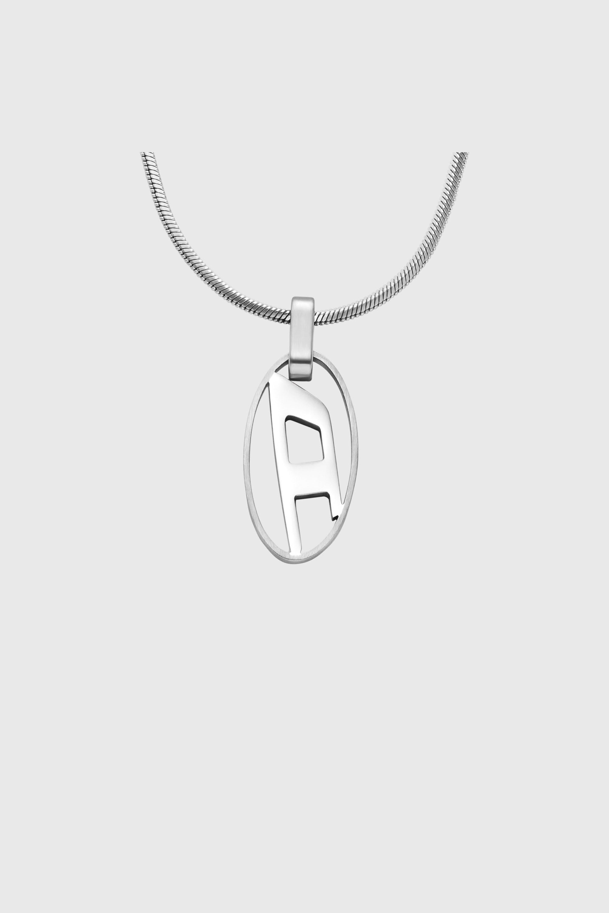 DX1342: Stainless steel pendant necklace | Diesel {{Country}}