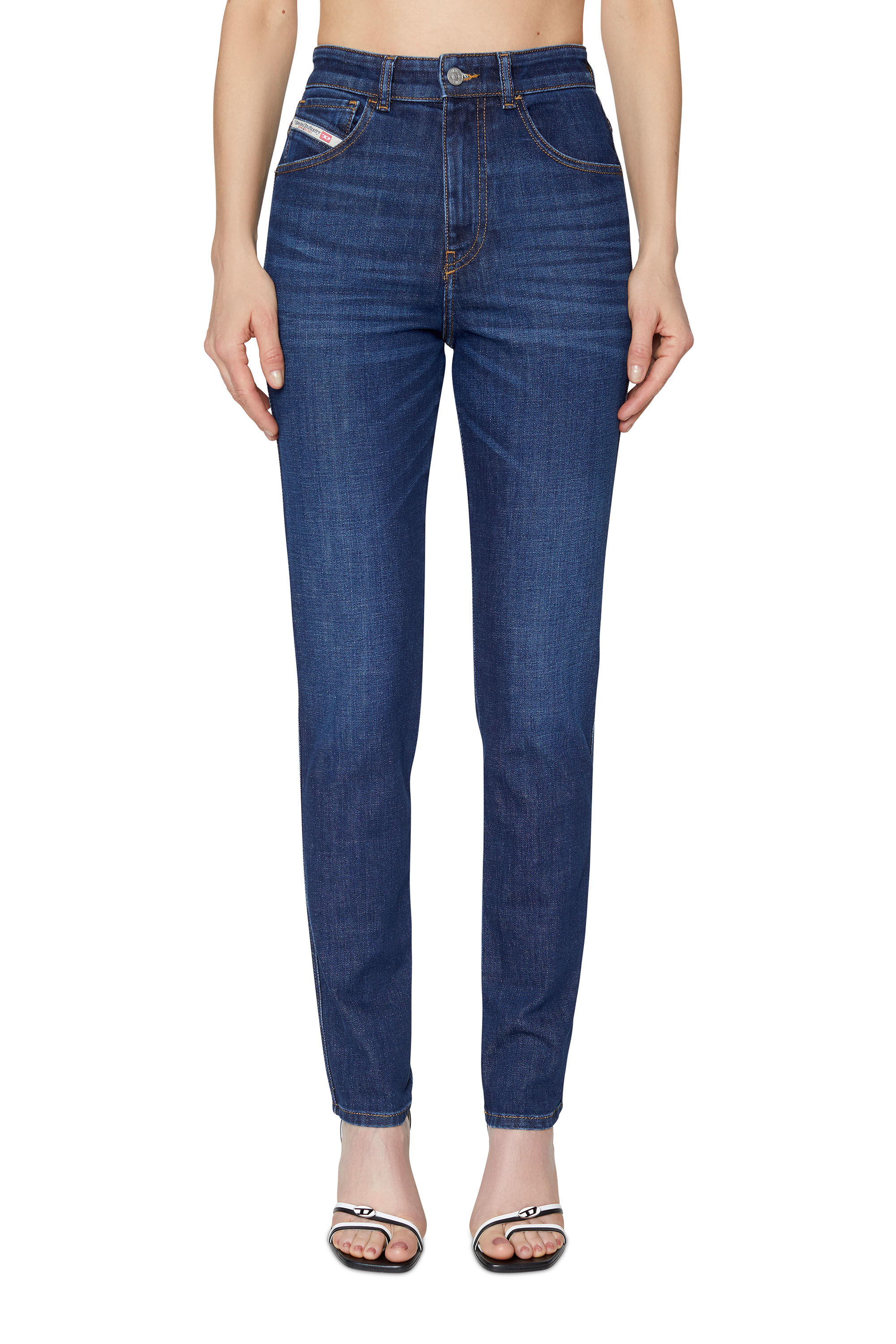 Diesel - Straight Jeans 1994 09B90, Woman's Straight Jeans - 1994 in Dark Blue - 1