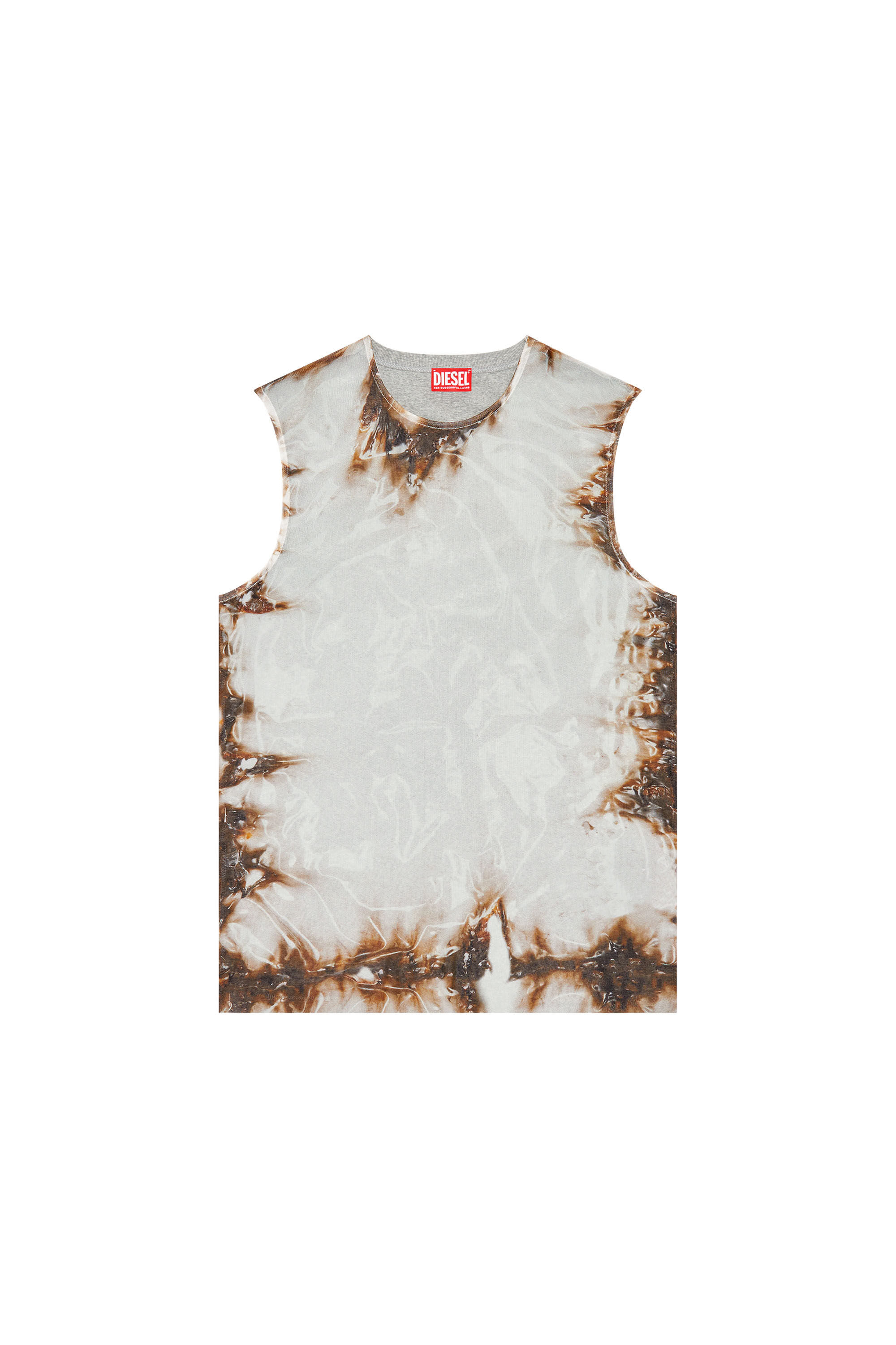 Diesel - T-BISCO-BURN-ART, Beige/Grey - Image 2