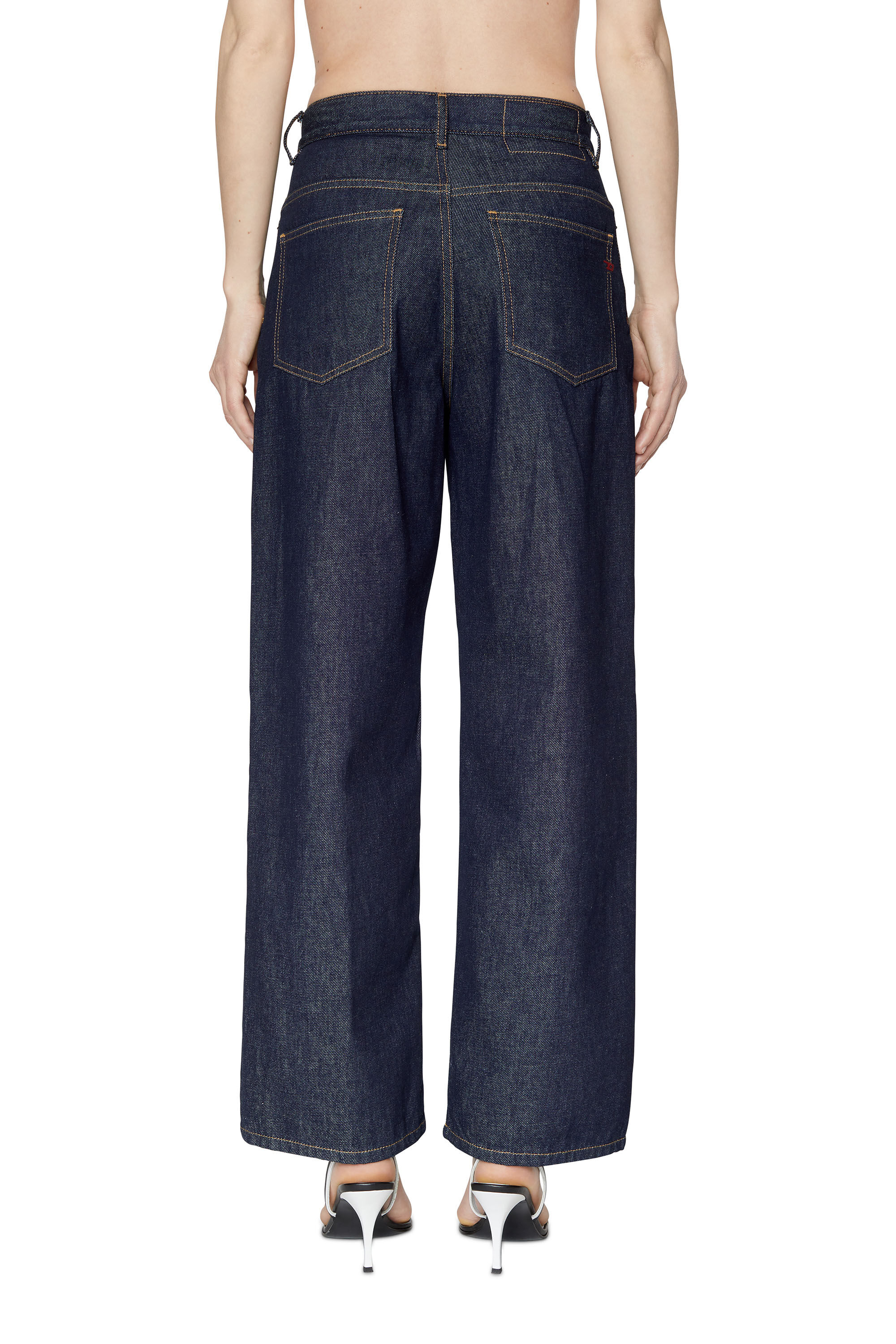 Diesel - Bootcut and Flare Jeans 2000 Widee Z9C02, Dark Blue - Image 4