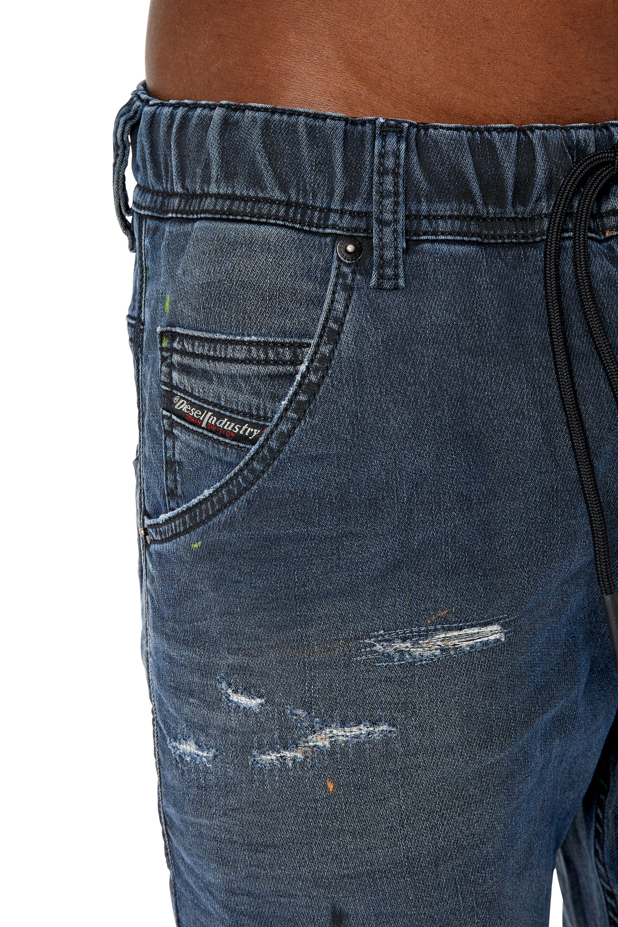 KROOLEY Man: Tapered dark blue Jeans | Diesel®