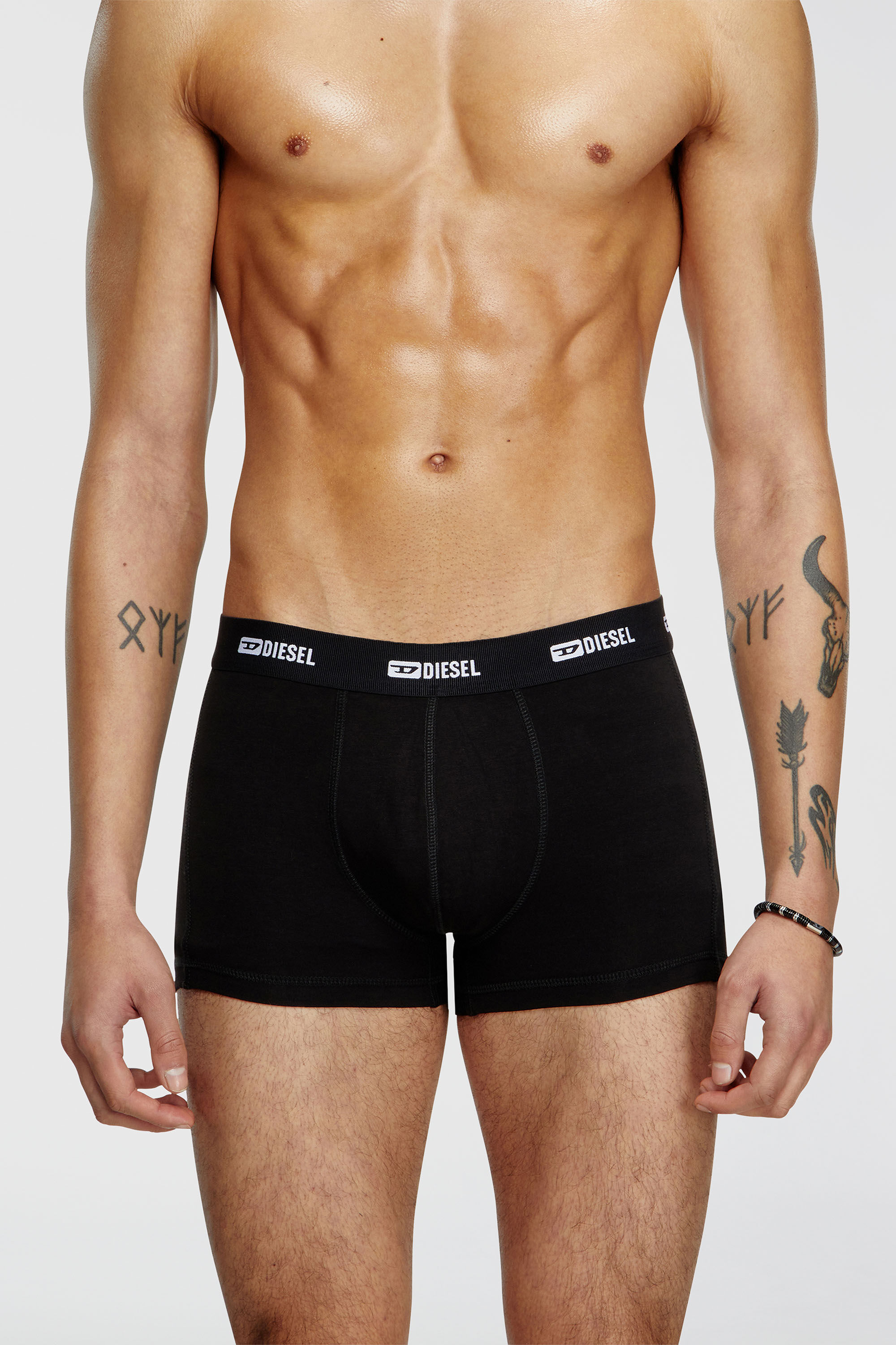 Diesel - DAMIEN-UTLT-3PACK, Man's Three-pack of boxer briefs in Black - 3