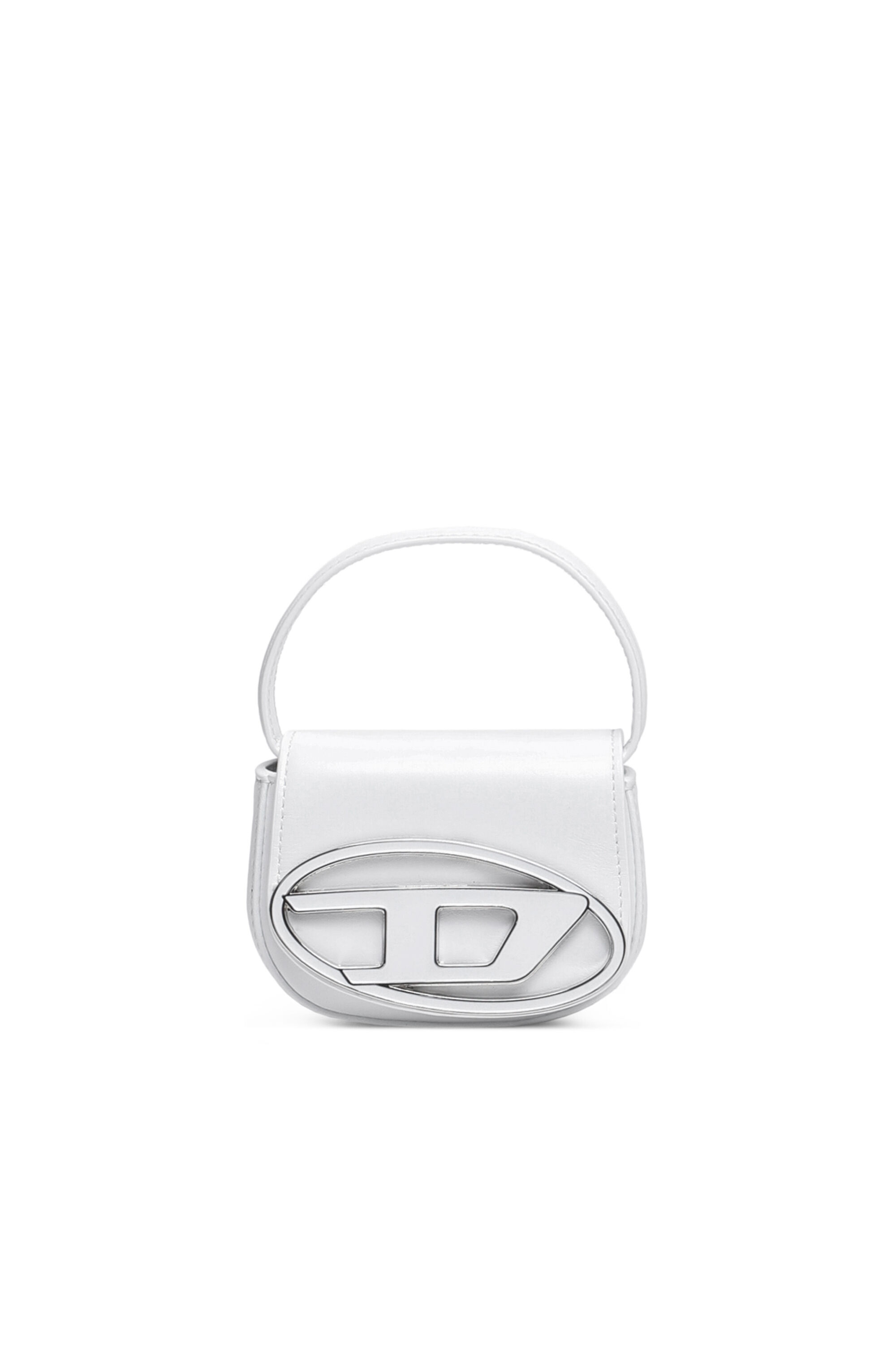 1DR XS Bag Woman: leather mini Bag with D logo plaque | Diesel