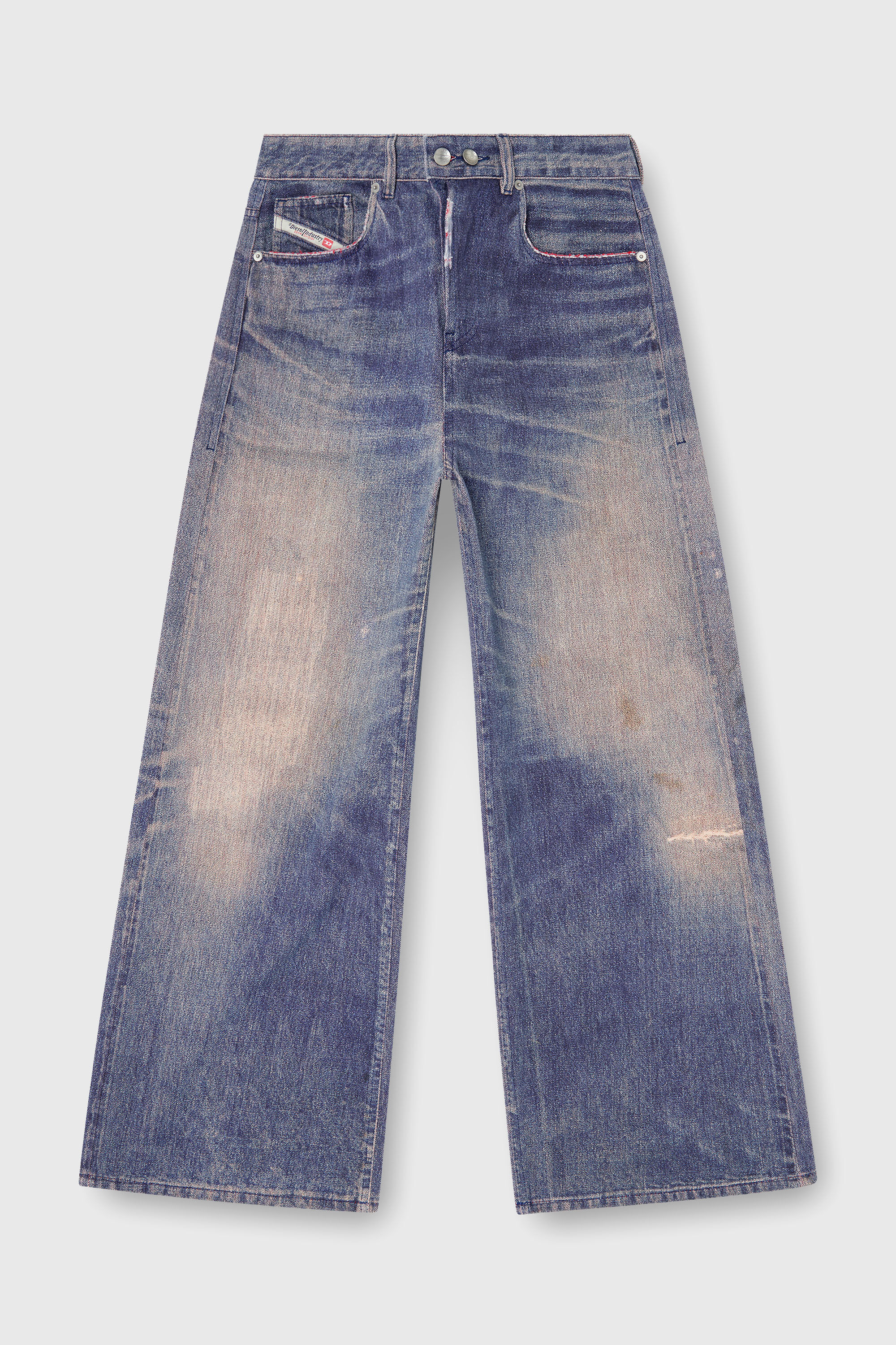 Diesel - Woman's Relaxed Jeans 1996 D-Sire 09P95, Dark Blue - 6
