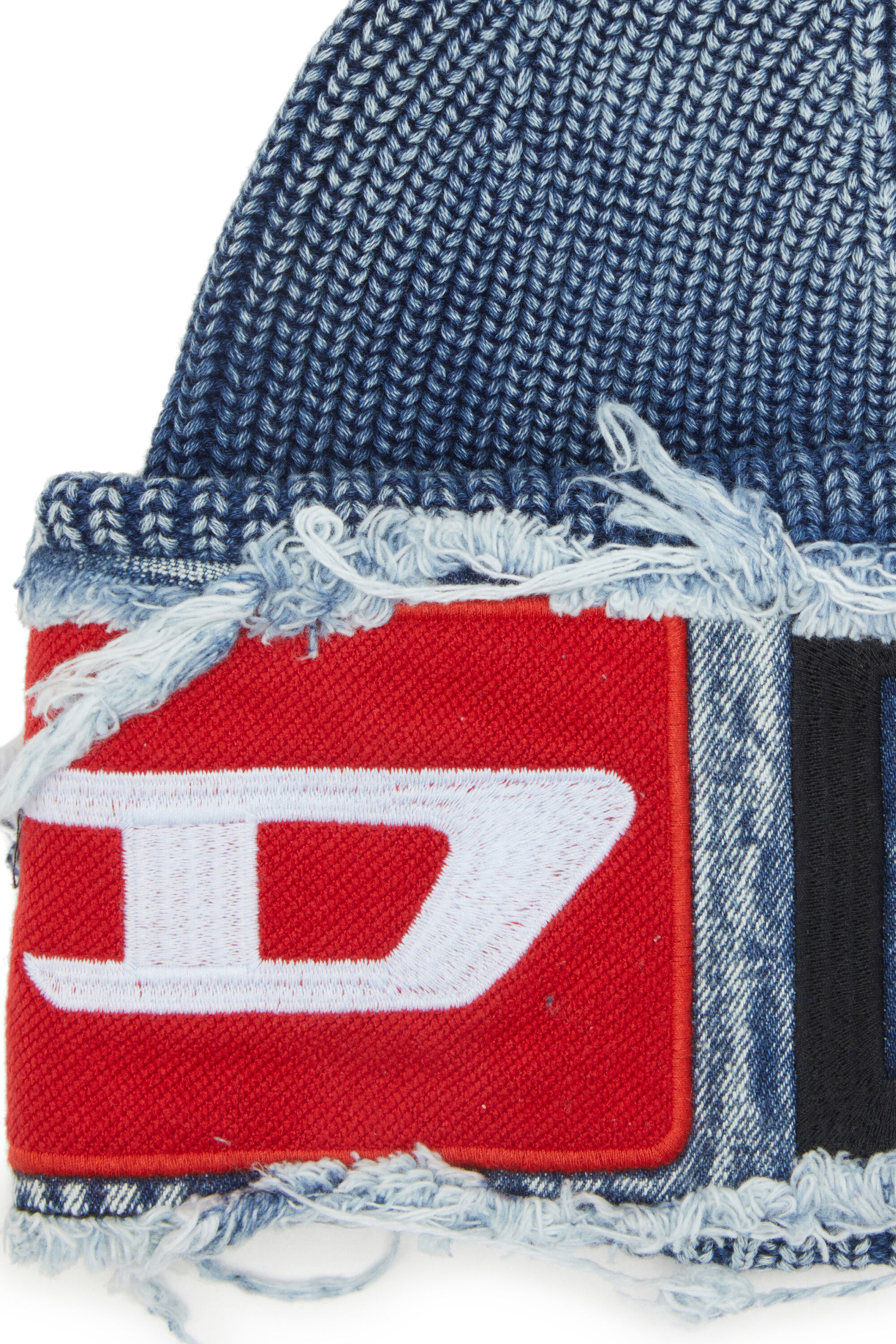 DIESEL K-FROK ニット帽 ダークブルー(美品) DIESEL K-FROK ニット帽 ダークブルー(美品) 【公式通販】