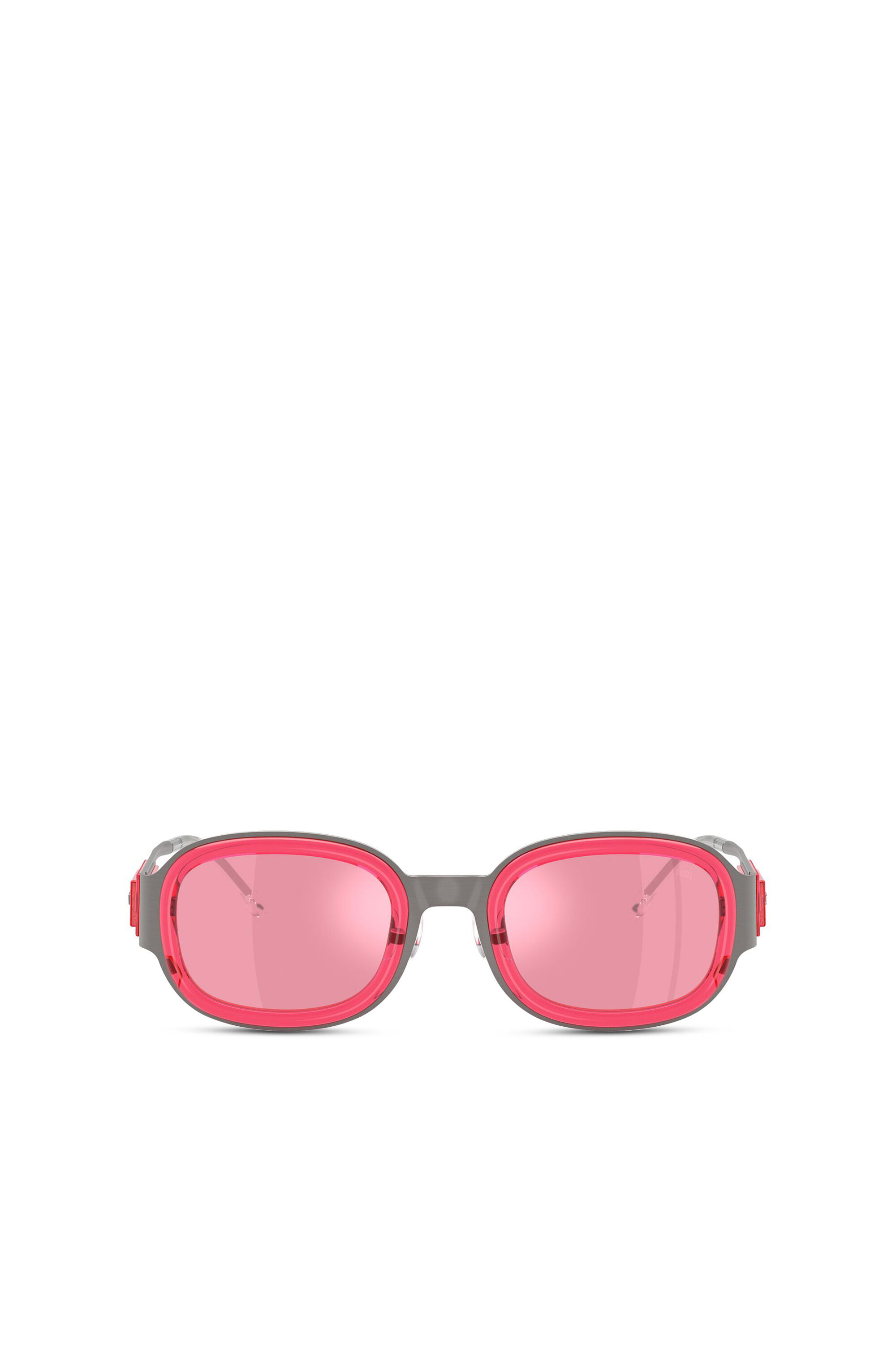 Diesel - 0DL1020, Unisex's Square sunglasses in Grey/Red - 1