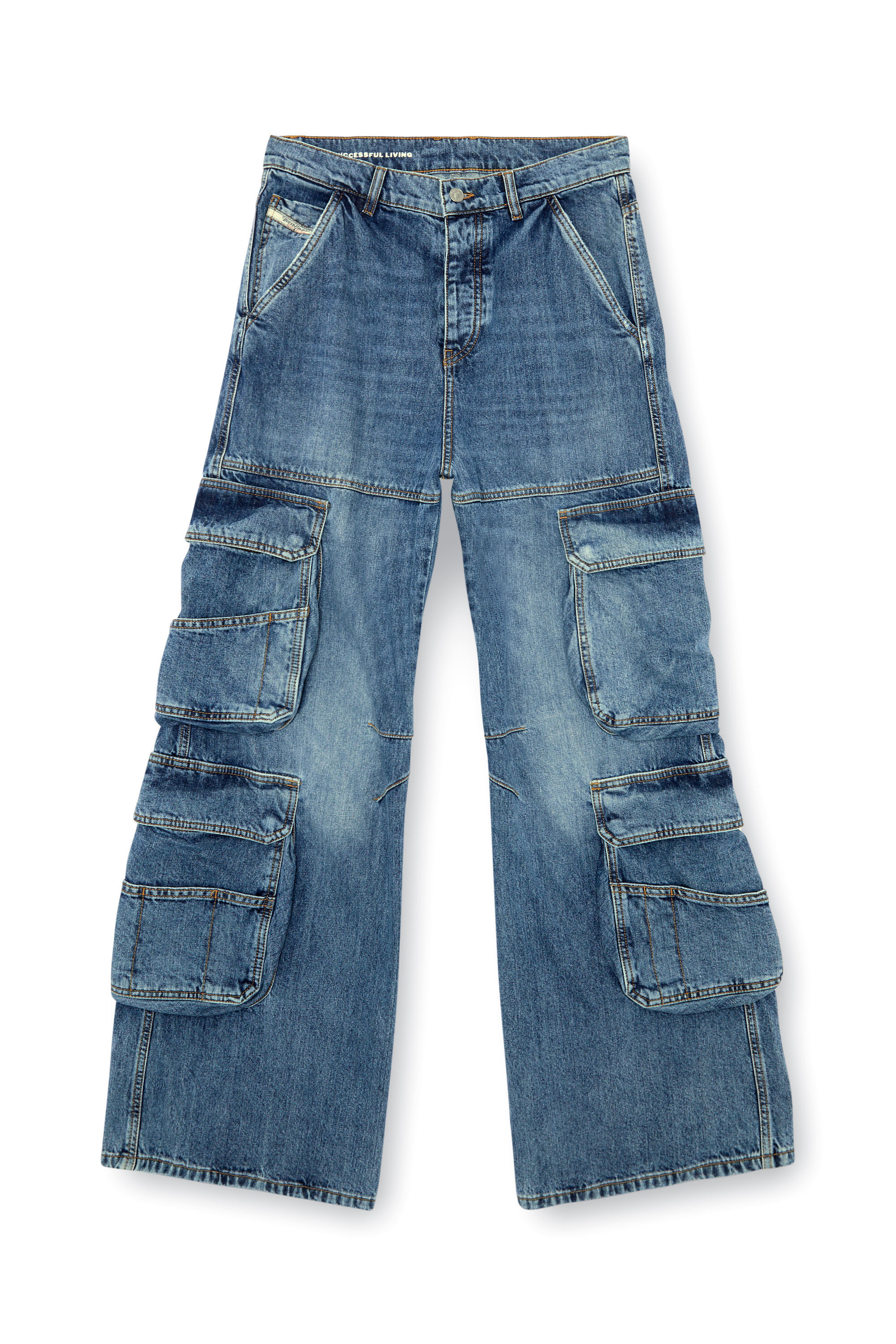 商品画像：Women's Relaxed Jeans | Light blue | Diesel 1996 D-Sire 1