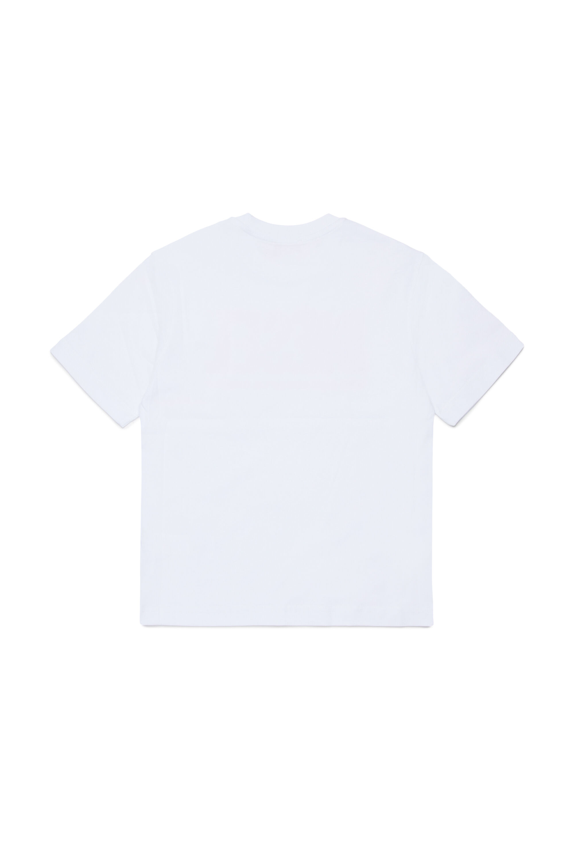 Diesel - THIDE OVER, Man's T-shirt with gradient print in White - 2