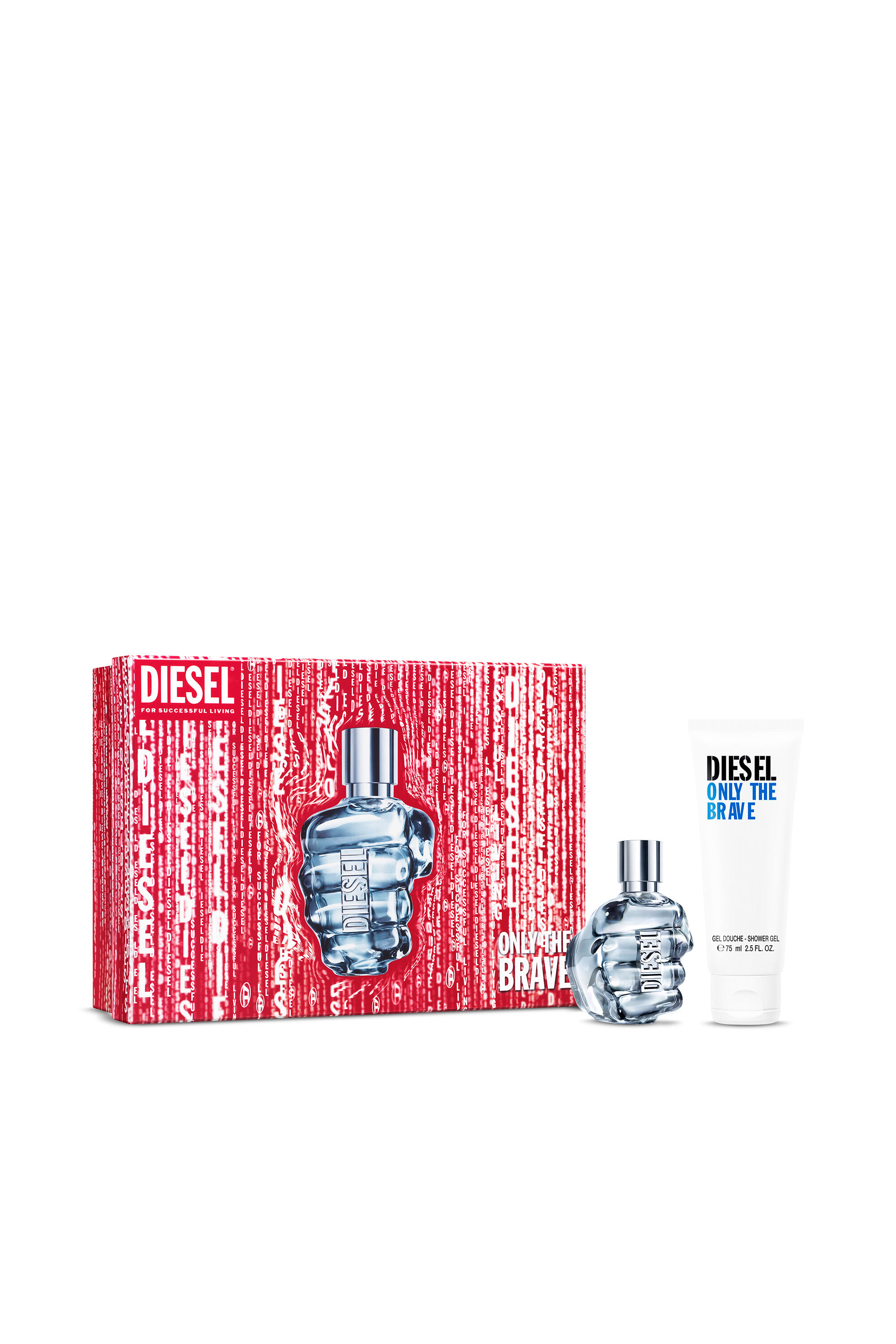 Diesel - DSL OTB EDT SETS V50+SG75 LG112400, Man's Only The Brave Giftset, Eau De Toilette in Blue - 4