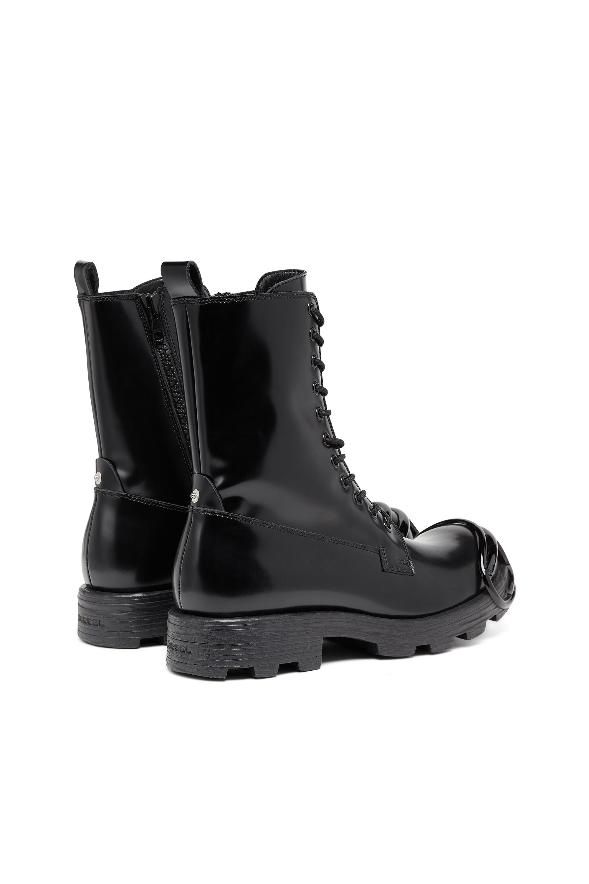 Diesel boots black deals