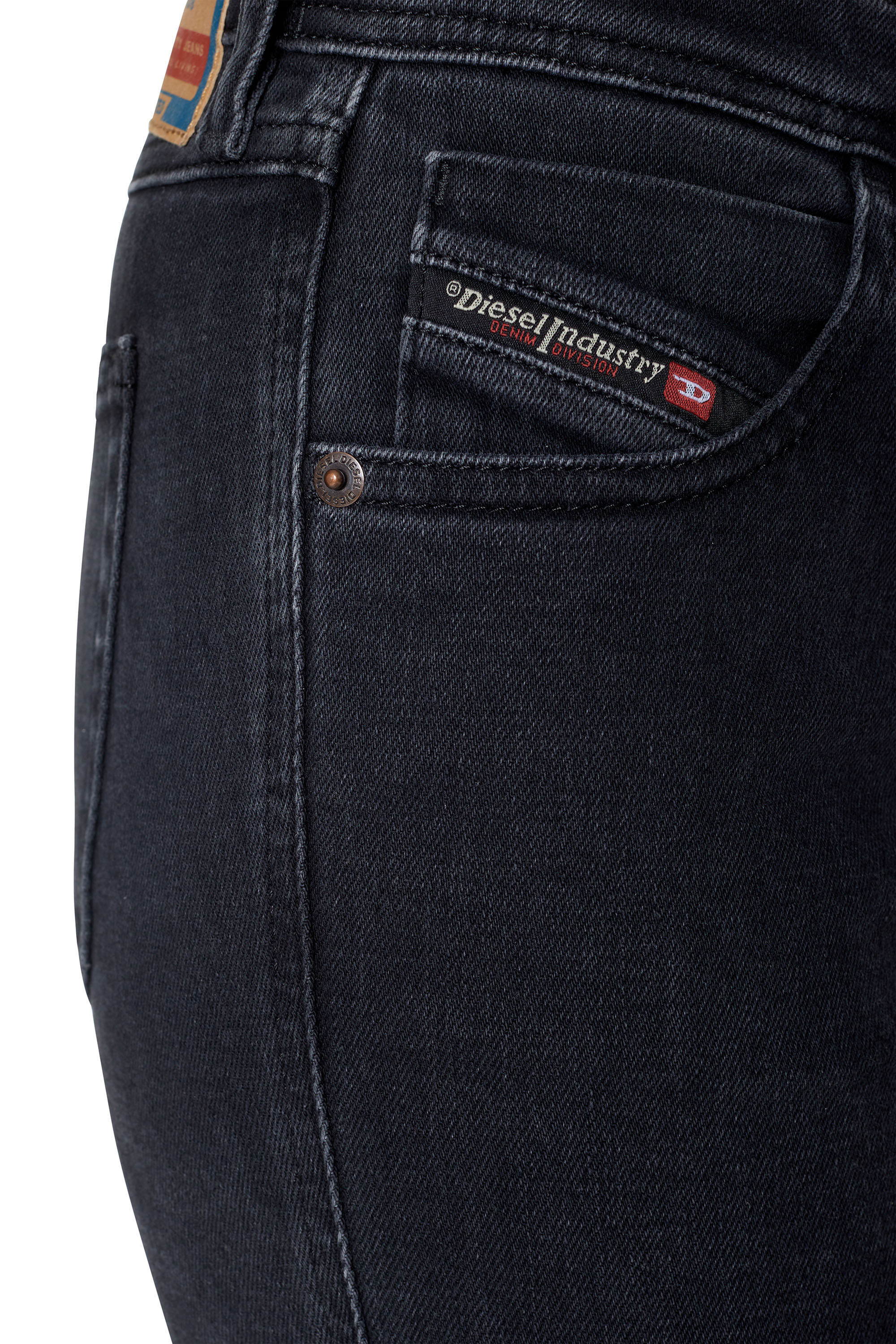 2015 BABHILA Woman Skinny Jeans Black Dark grey Diesel