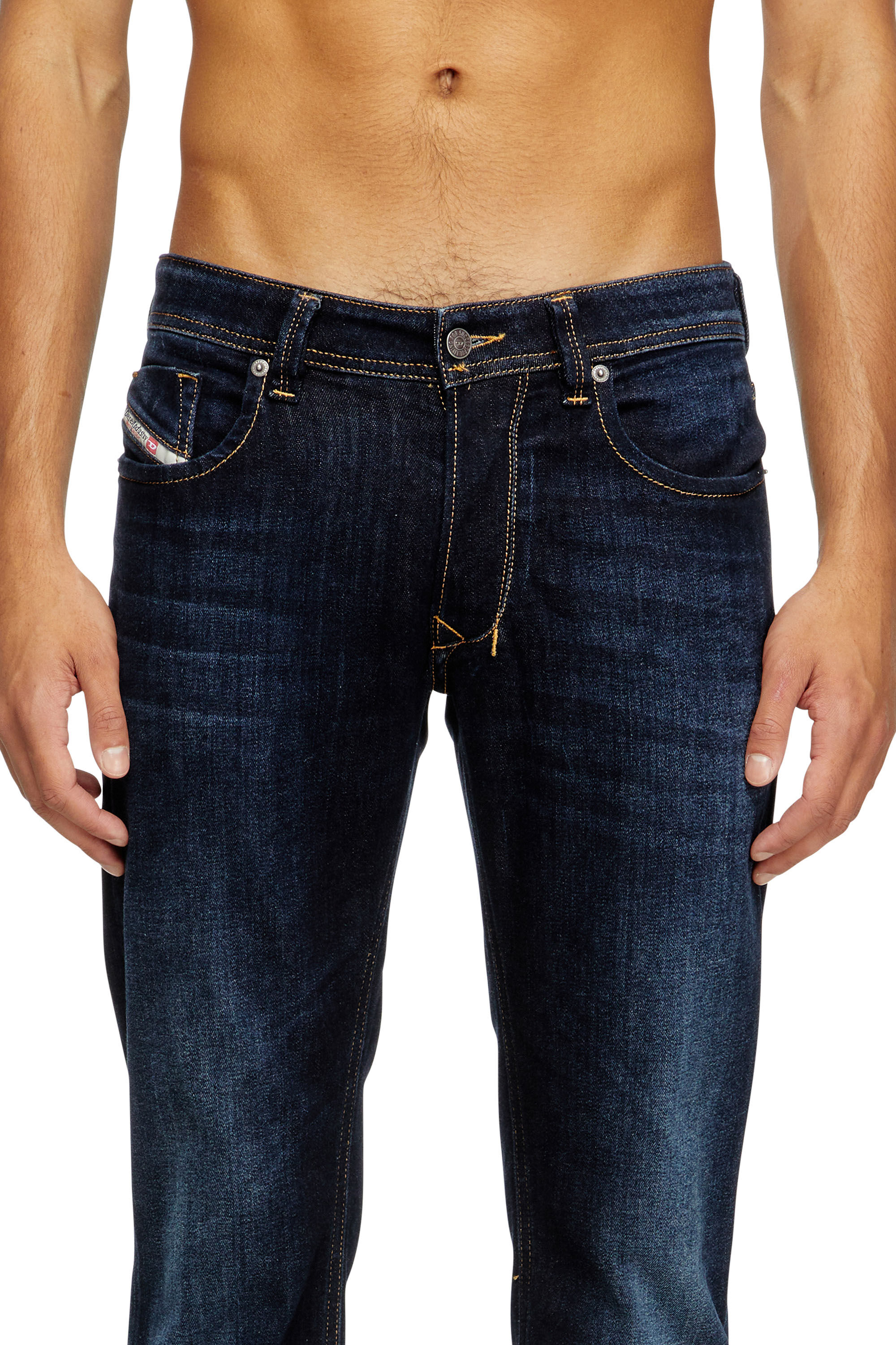Men's Regular Jeans | Dark Blue | Diesel 1985 Larkee