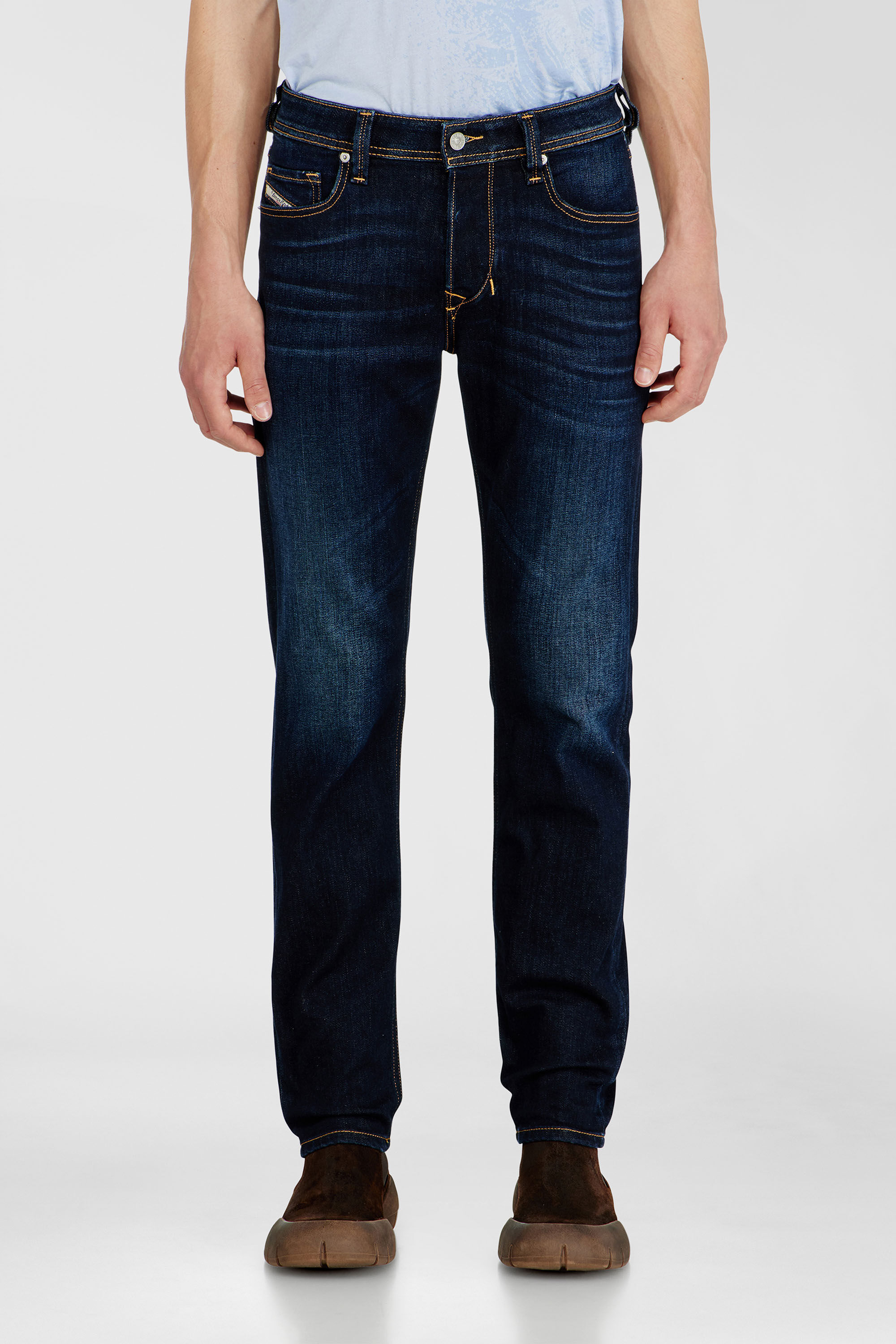 Diesel - Man's Regular Jeans 1986 Larkee-Beex 09Q15, Dark Blue - 4