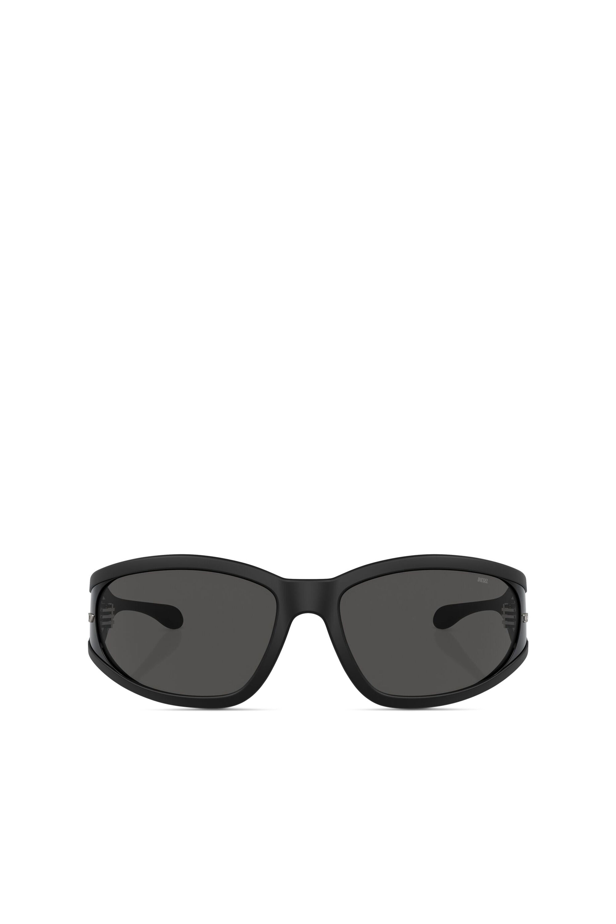 【DIESEL】送料/関税込 0DL3002 GLASSES Women's Rectangular sunglasses in acetate | Black | Diesel