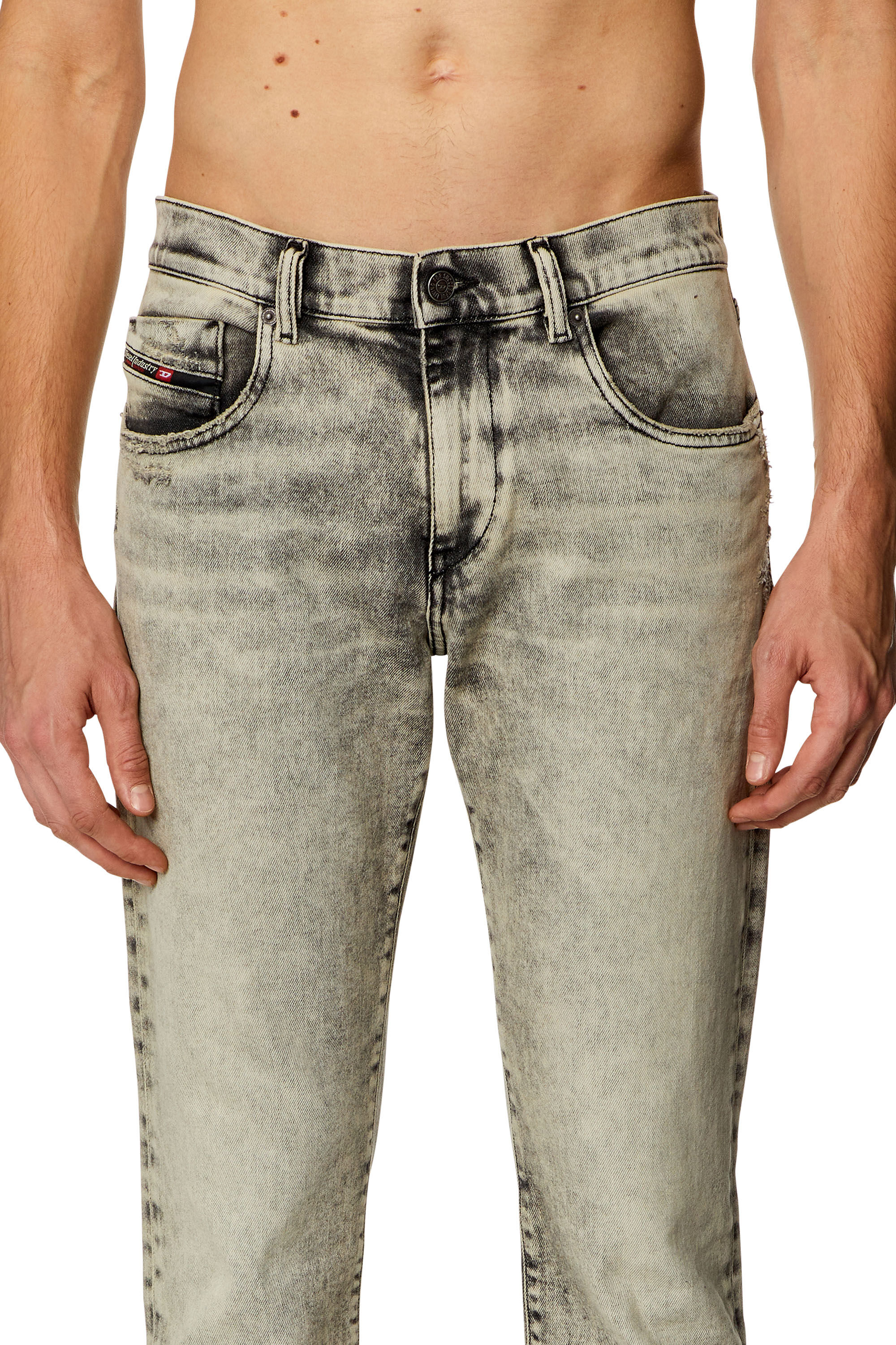 Diesel - Slim Jeans 2019 D-Strukt 09H56, Grey - Image 5