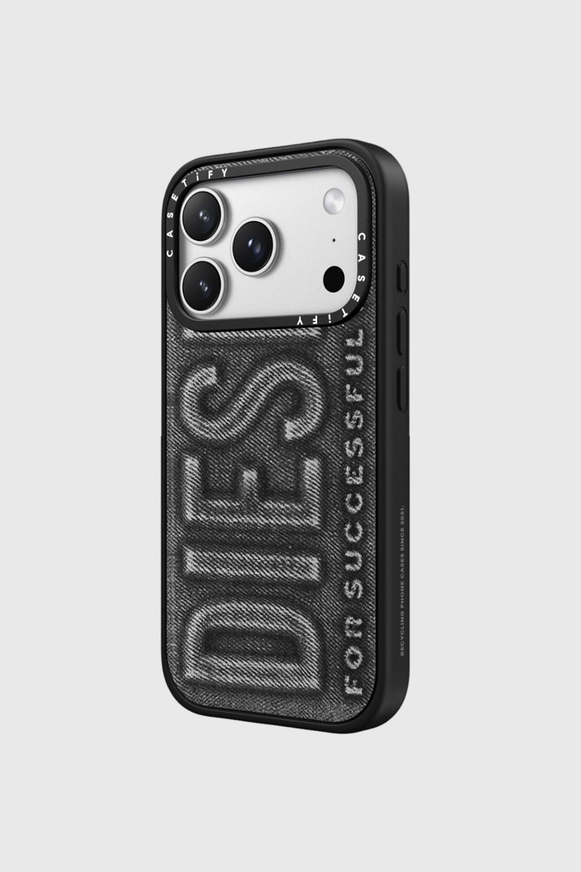 Diesel - 60557 MOULDED CASE, Unisex's Biscotto impact case for iPhone 17 Pro Max in Black - 2