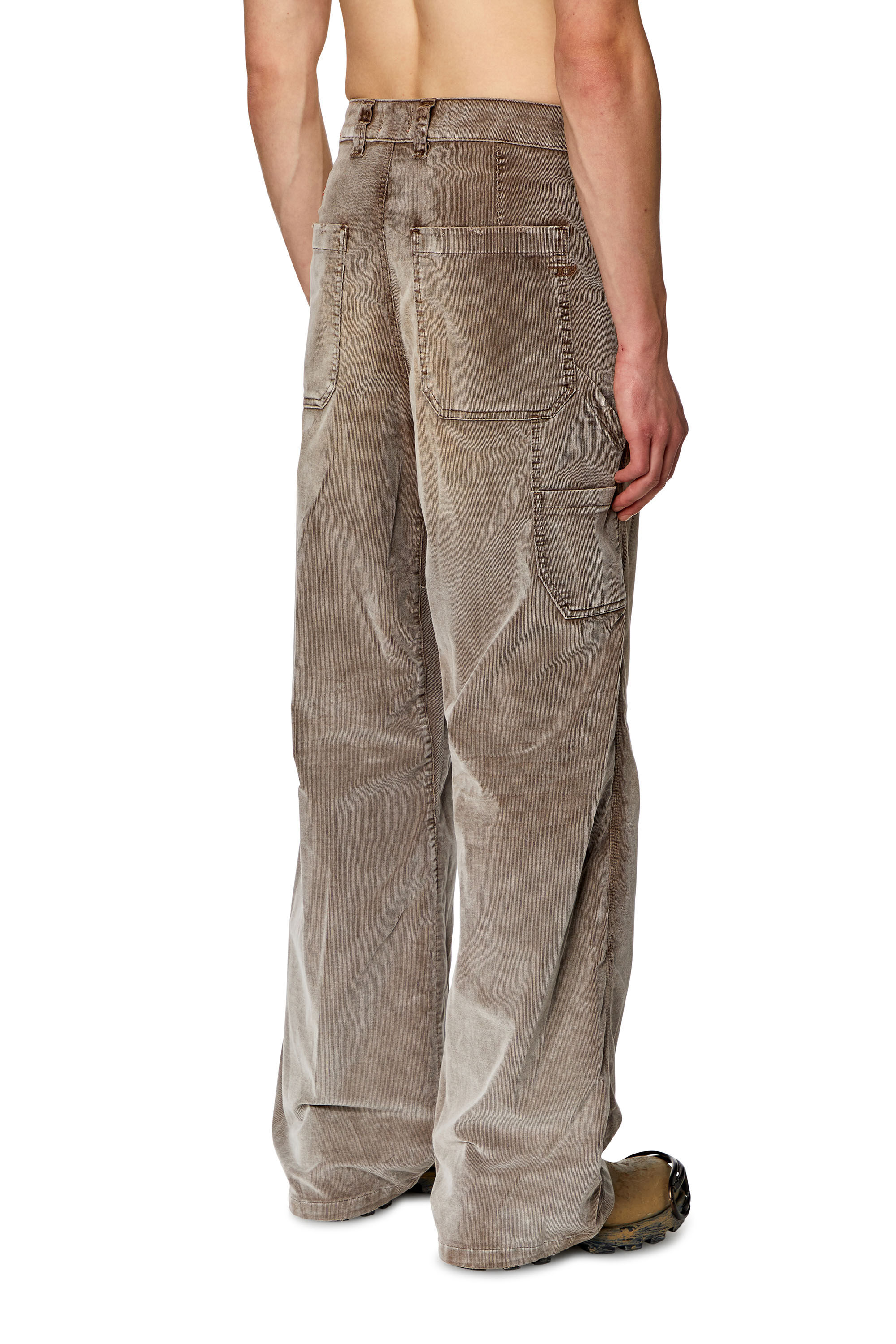 Diesel - Straight Jeans D-Livery 068JF, Brown - Image 4