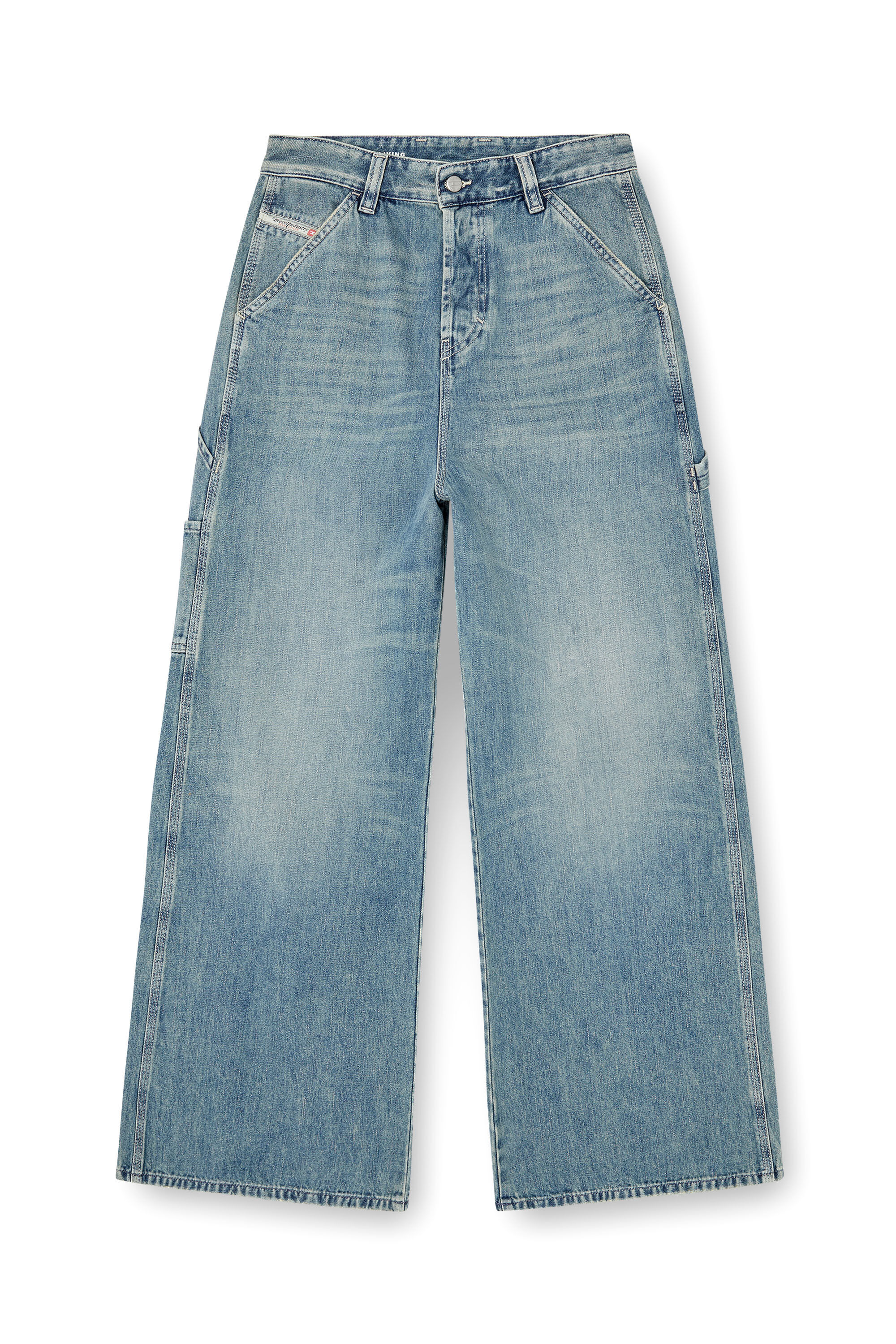 Women's Relaxed Jeans | Light Blue | Diesel 1996 D-Sire