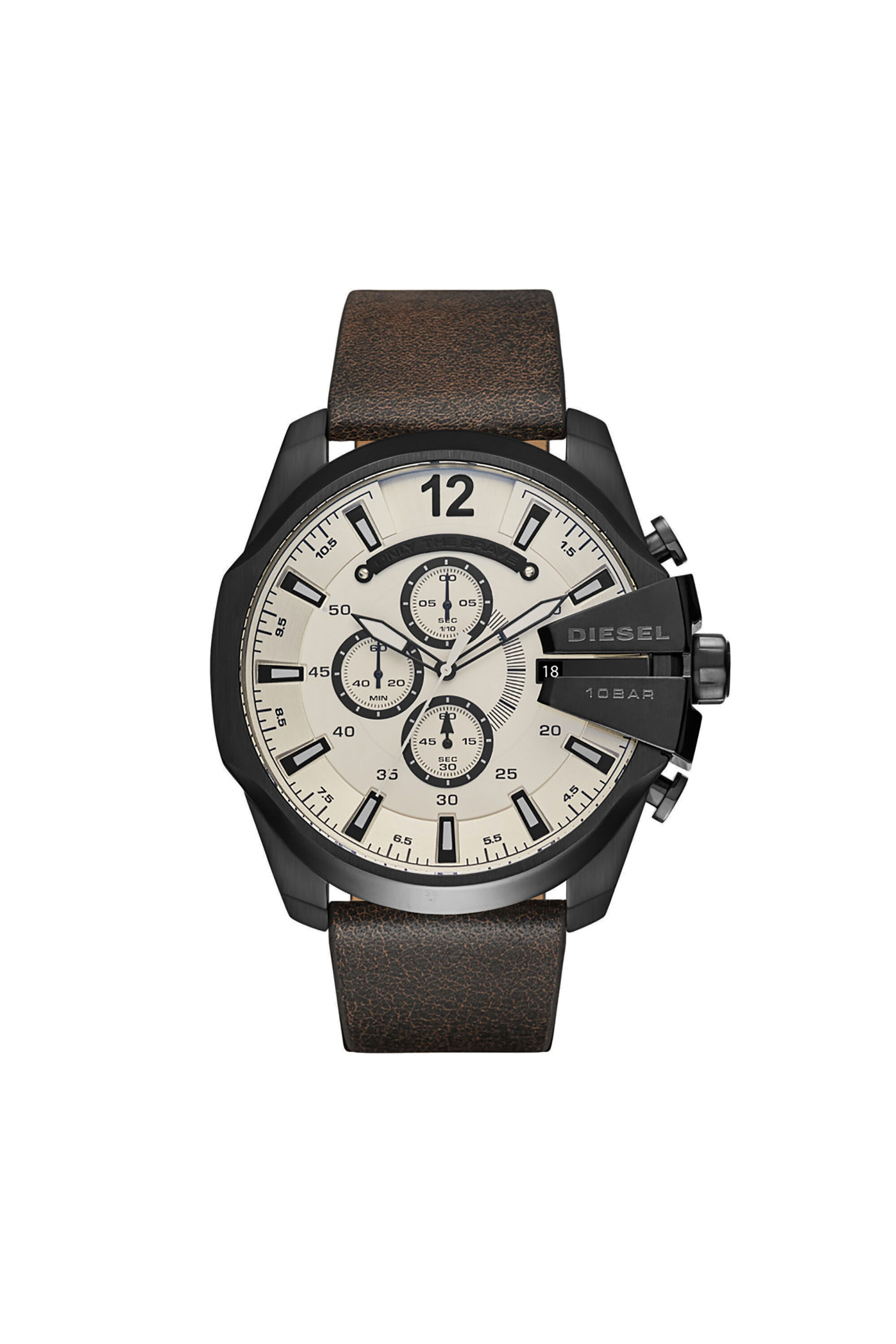 Diesel - DZ4422, Man's Mega Chief quartz analog watch in Brown - 1