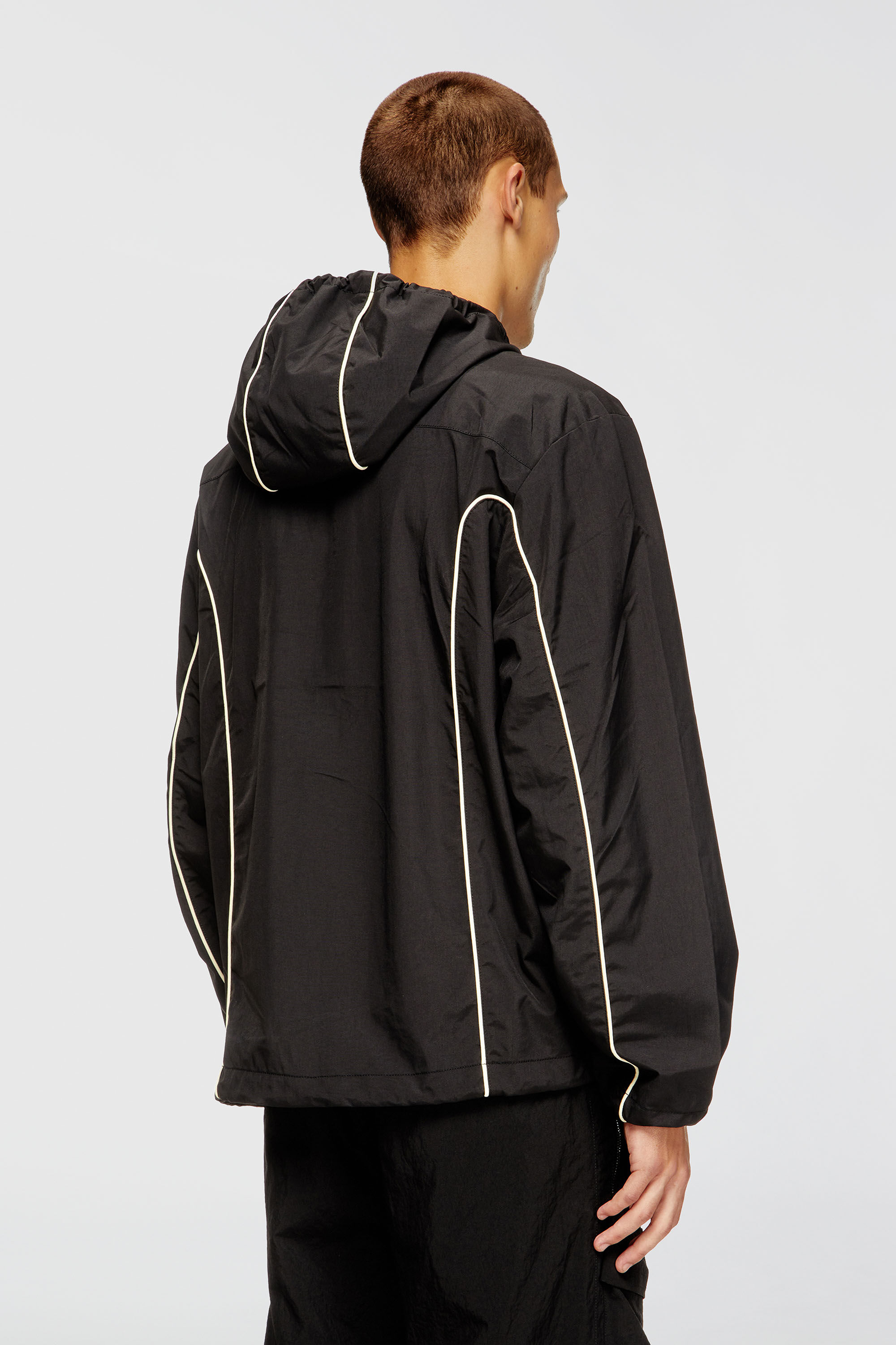 J-HIVES Man: Windbreaker Jacket with contrast piping | Diesel