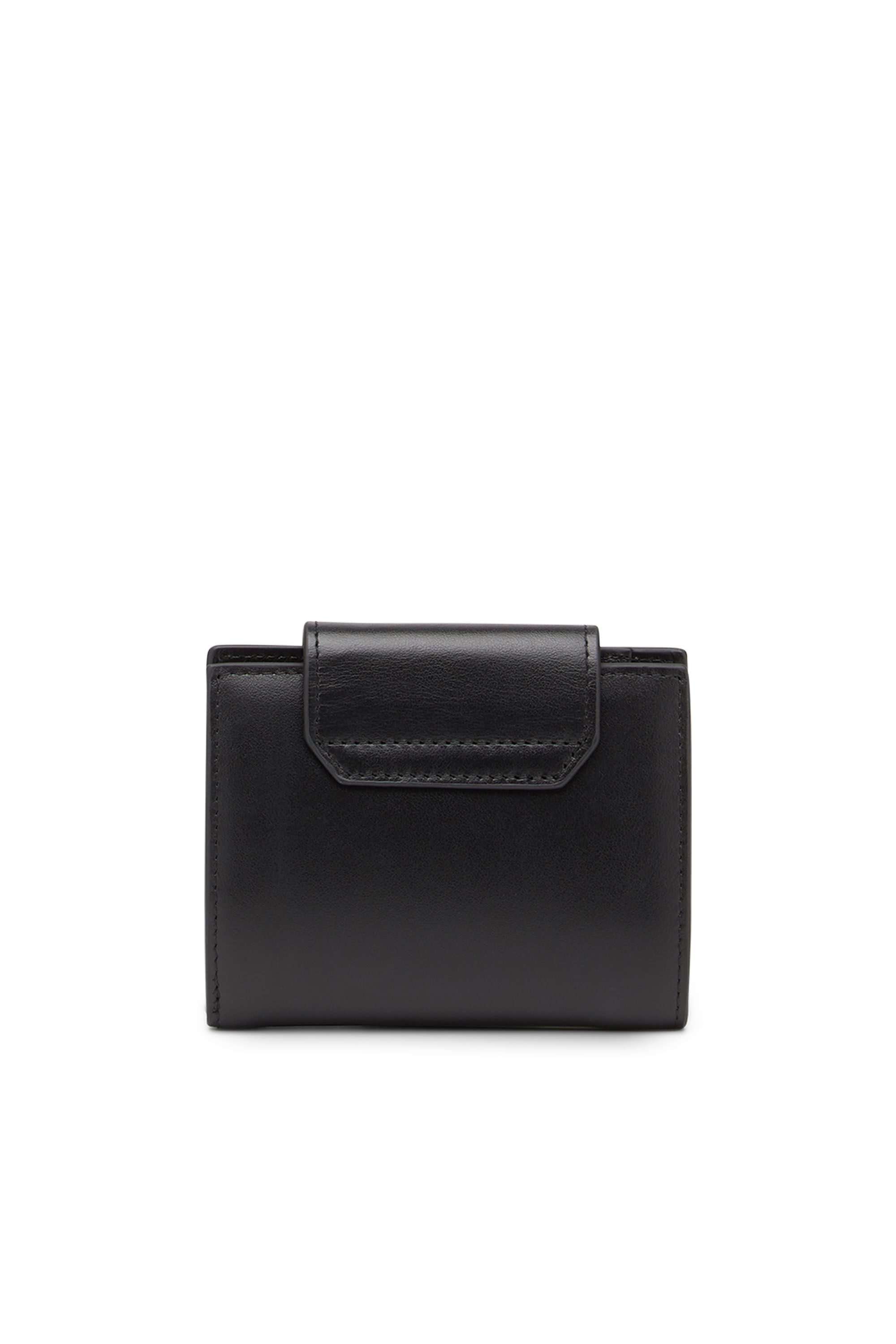 CAMILLE Woman Wallet in nappa leather with logo plaque Diesel