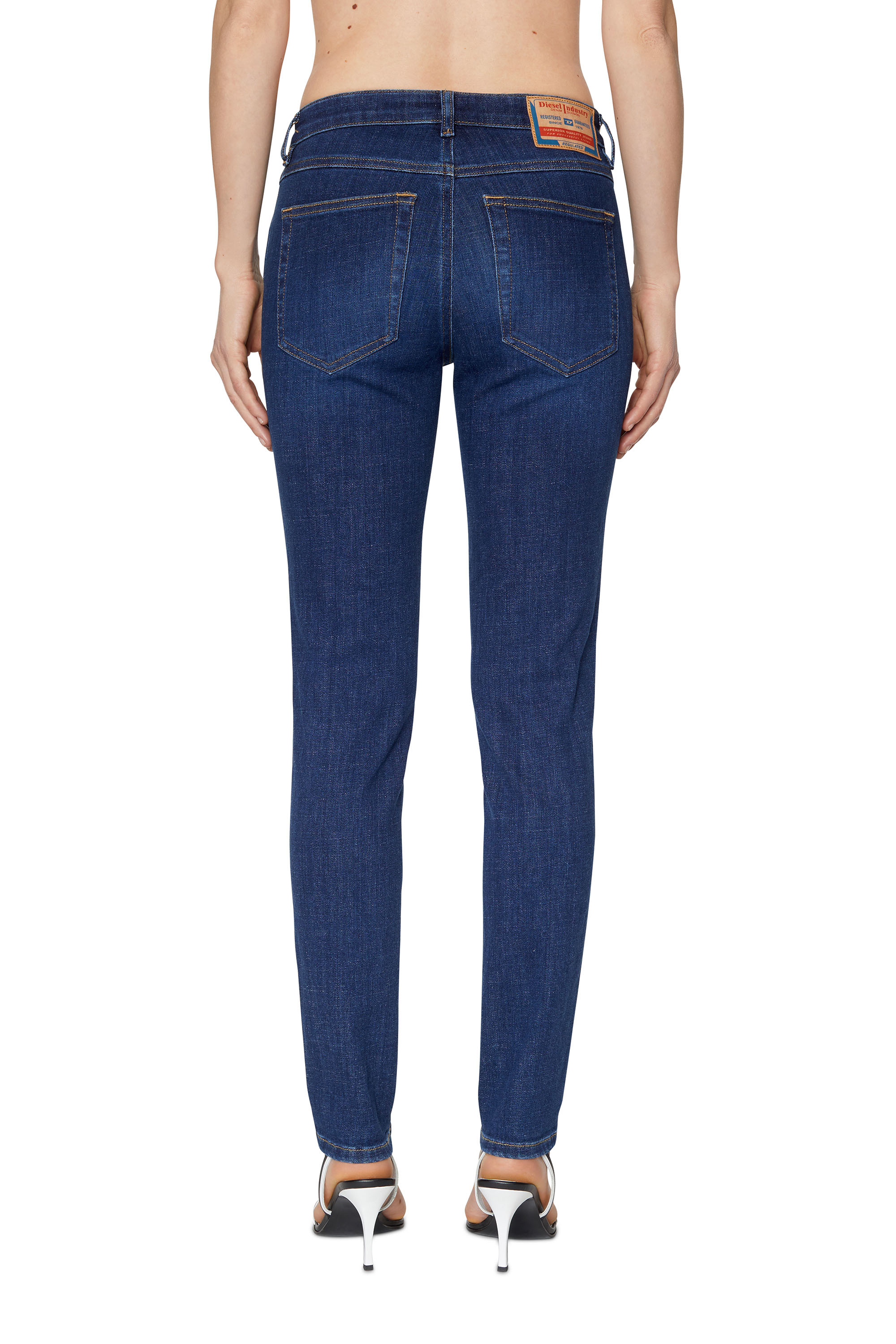 Diesel - Woman's Skinny Jeans 2015 Babhila 09C58, Dark Blue - 4