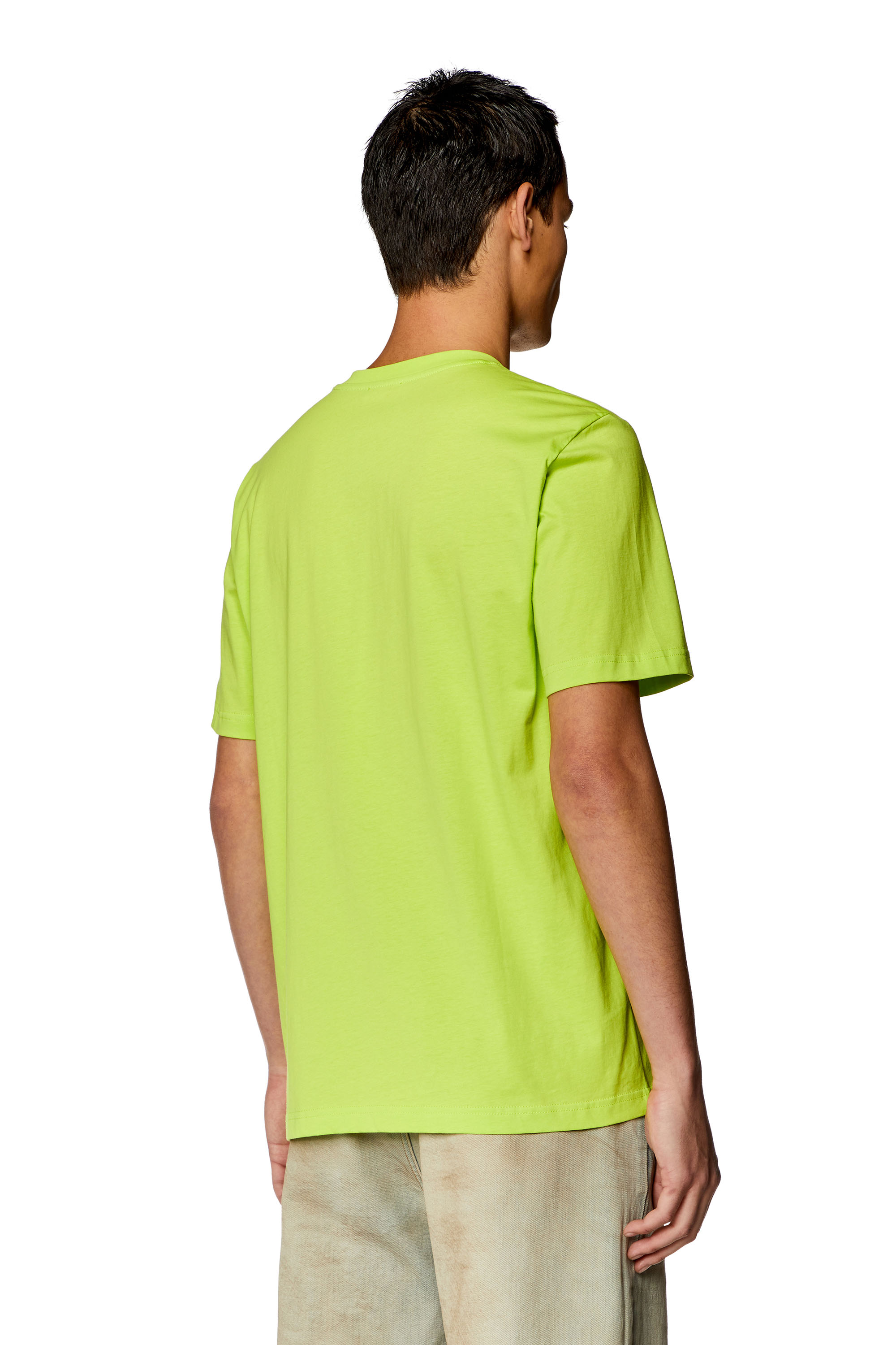 Diesel - T-JUST-MICRODIV, Green Fluo - Image 4