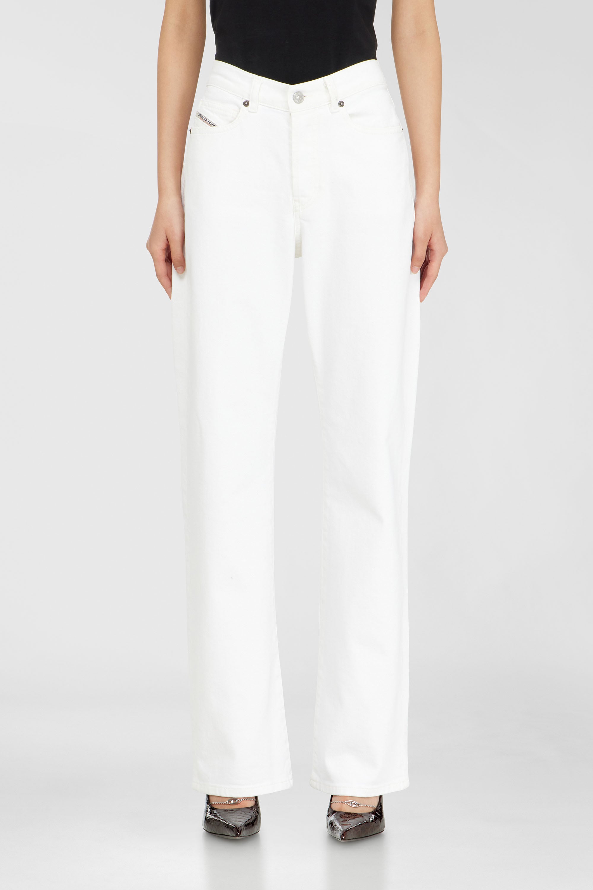 Diesel - Woman's Regular Jeans 1971 D-Sent 09K05, White - 2