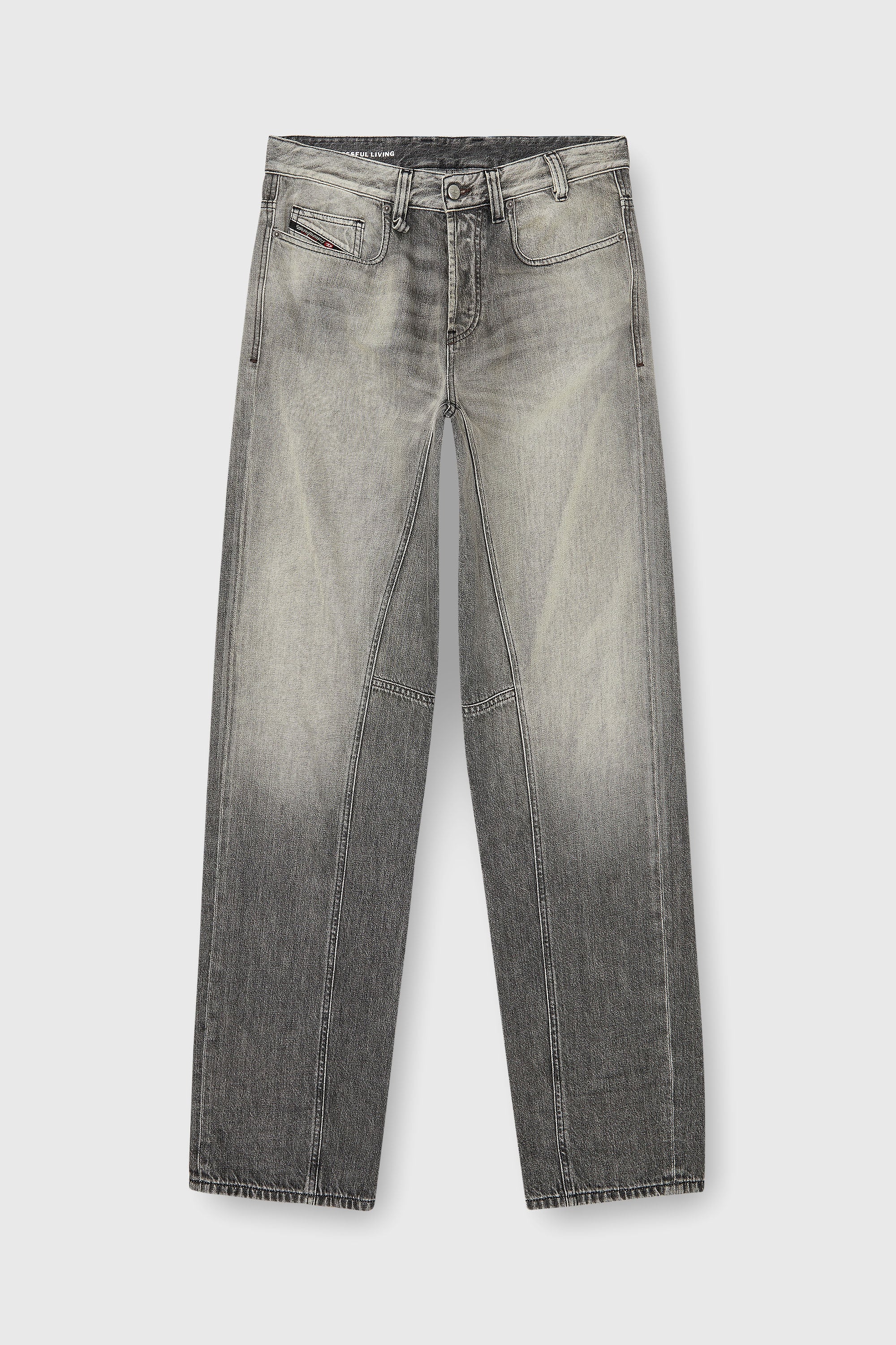 Diesel - Man's Relaxed Jeans 2001 D-Macro 09P56, Grey - 2