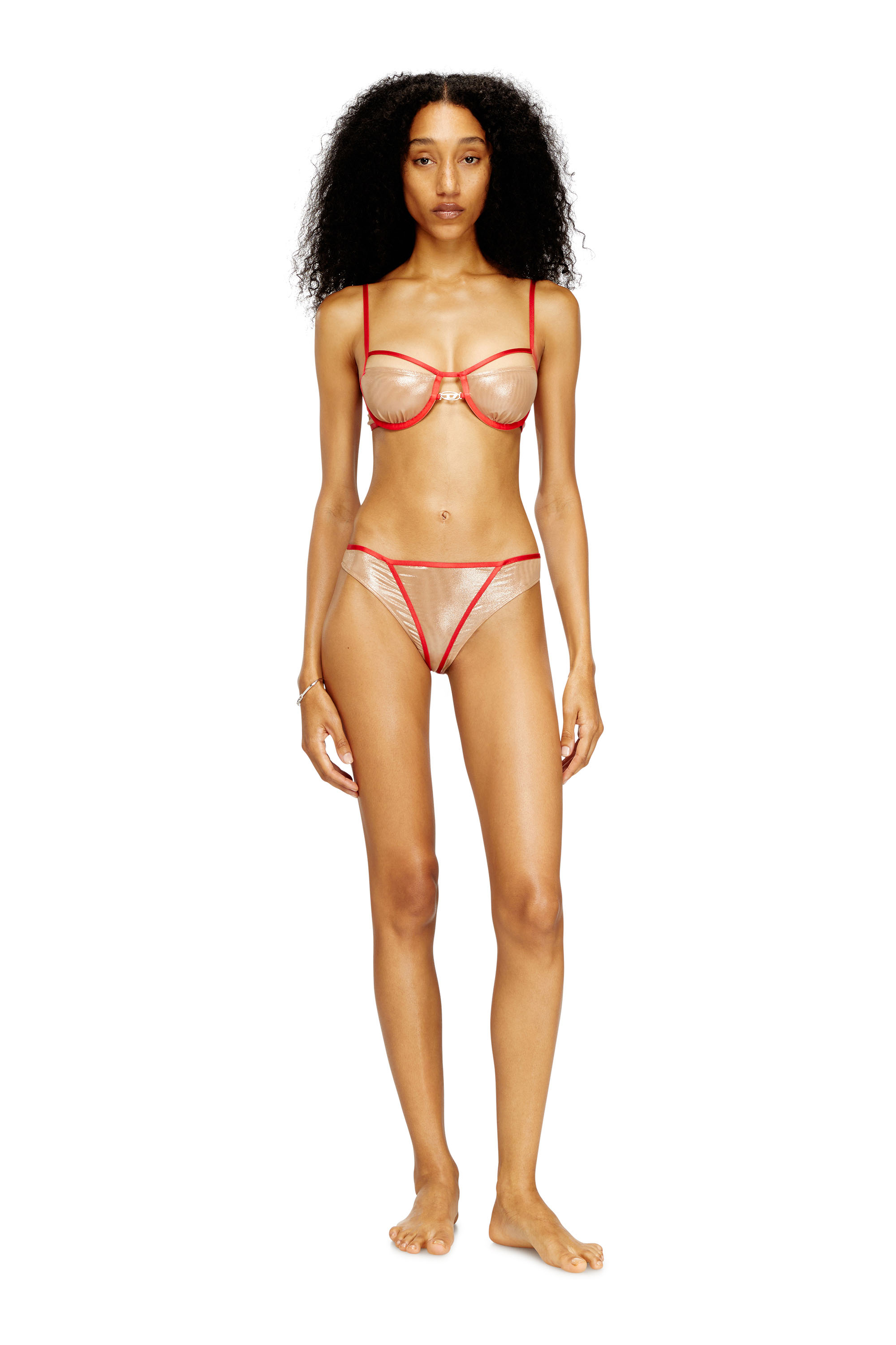 Diesel - CINDY-GFT, Woman's Underwire bra with contrasting trims in null - 1