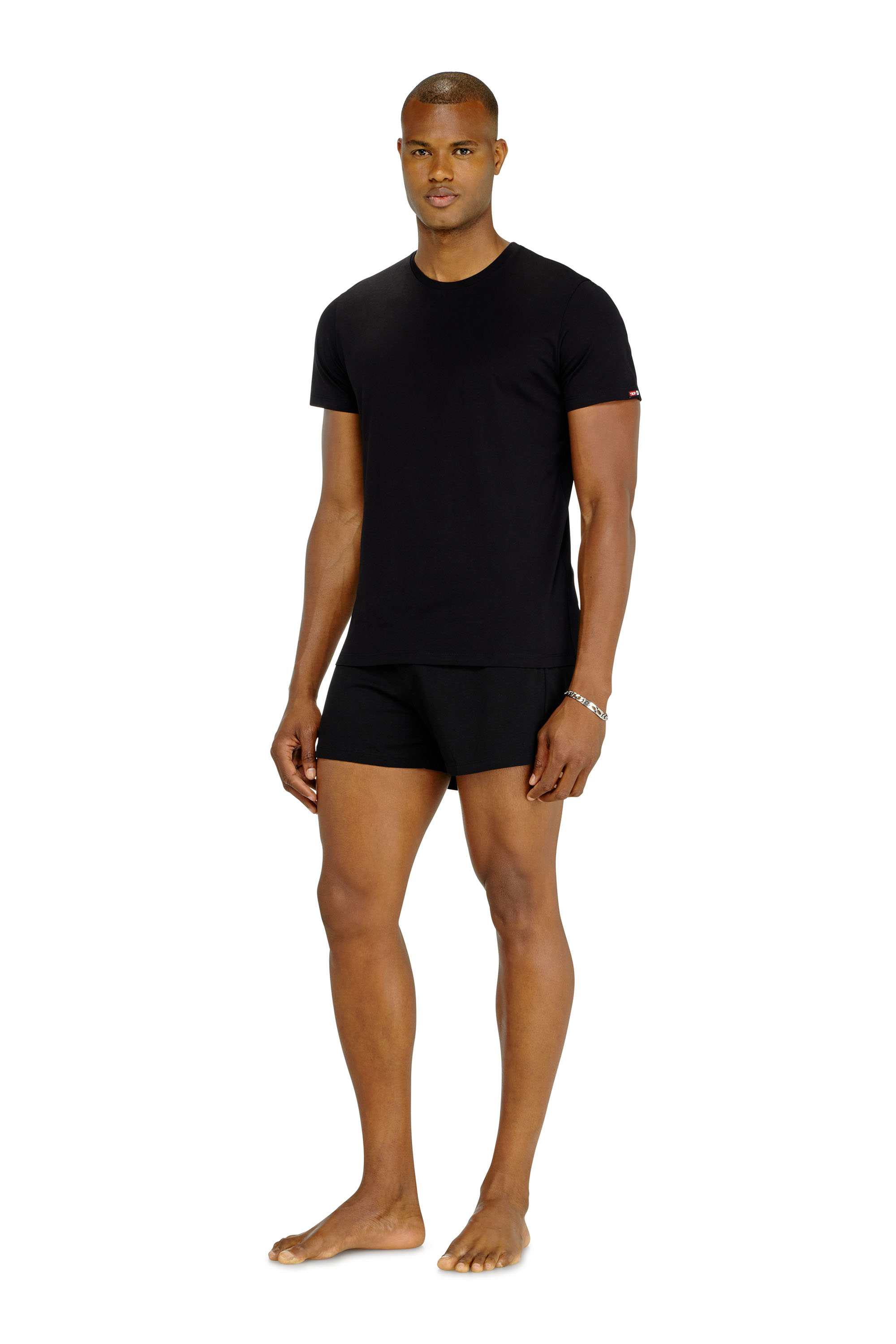 Diesel - RANDAL-D-CORE-3PACK, Man's Set of 3 cotton T-shirts in Black - 1