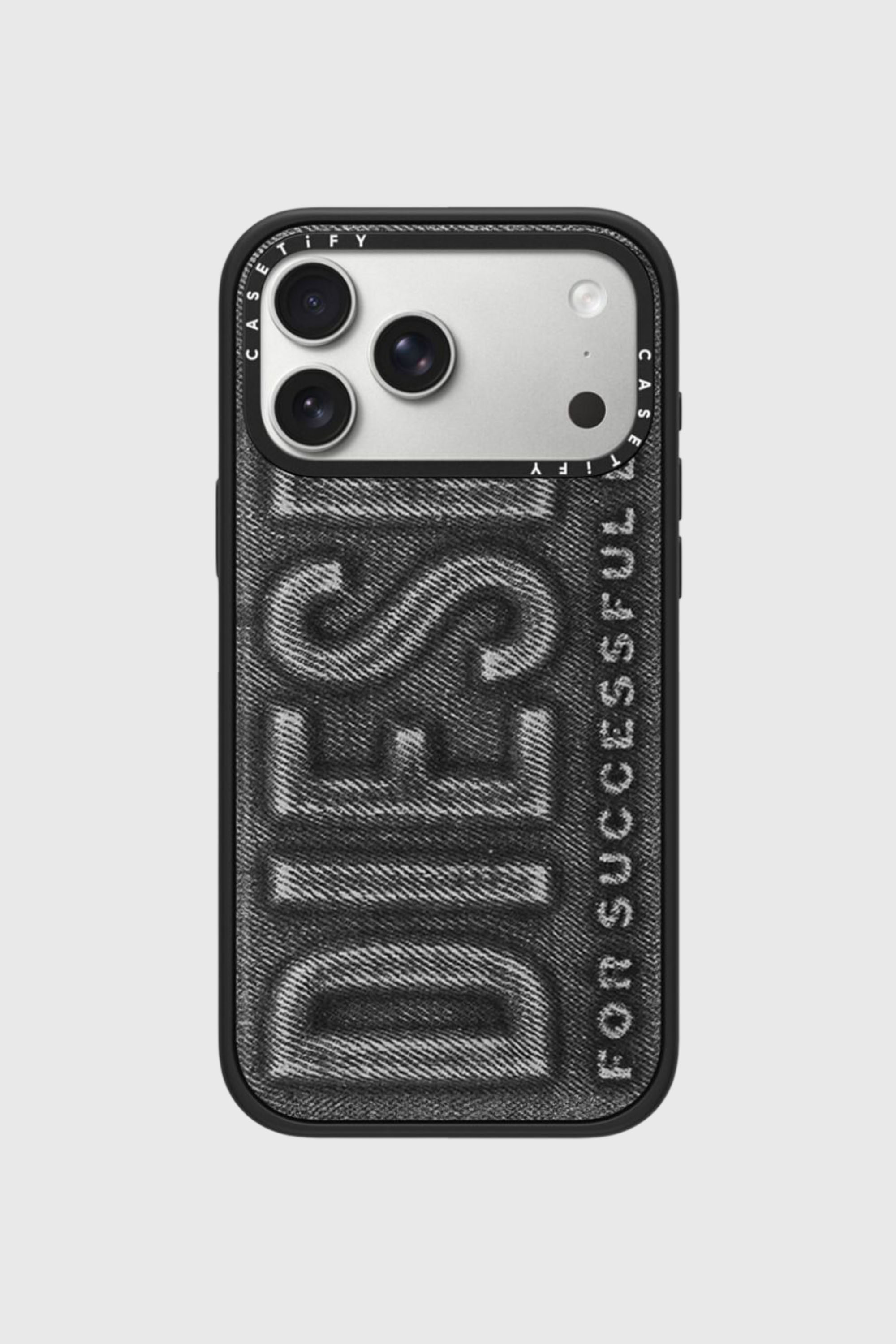 Diesel - 60557 MOULDED CASE, Unisex's Biscotto impact case for iPhone 17 Pro Max in Black - 1
