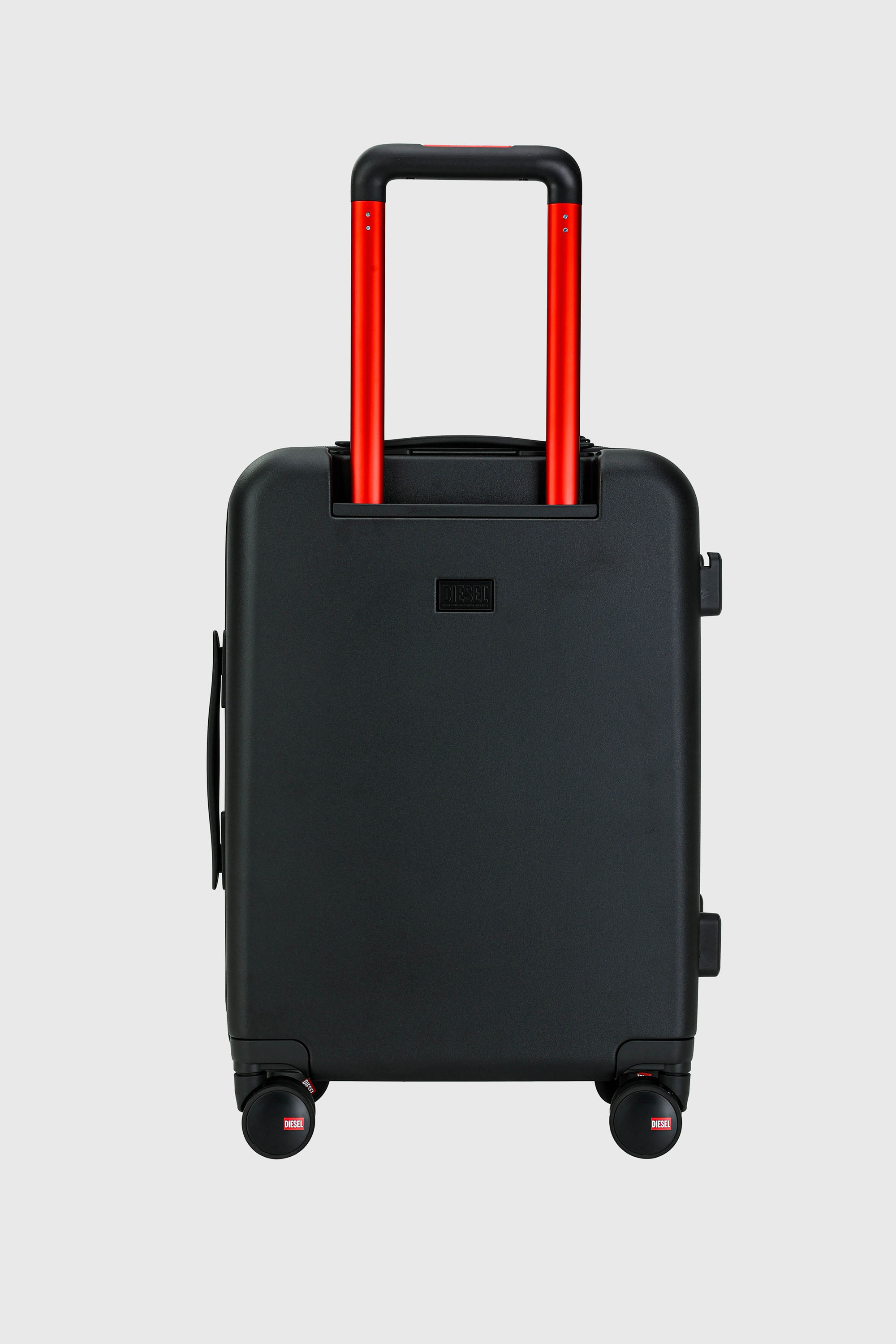 Diesel - LU0043 HARD LUGGAGE - DSL012, Unisex's Oval D suitcase size S in Black - 2