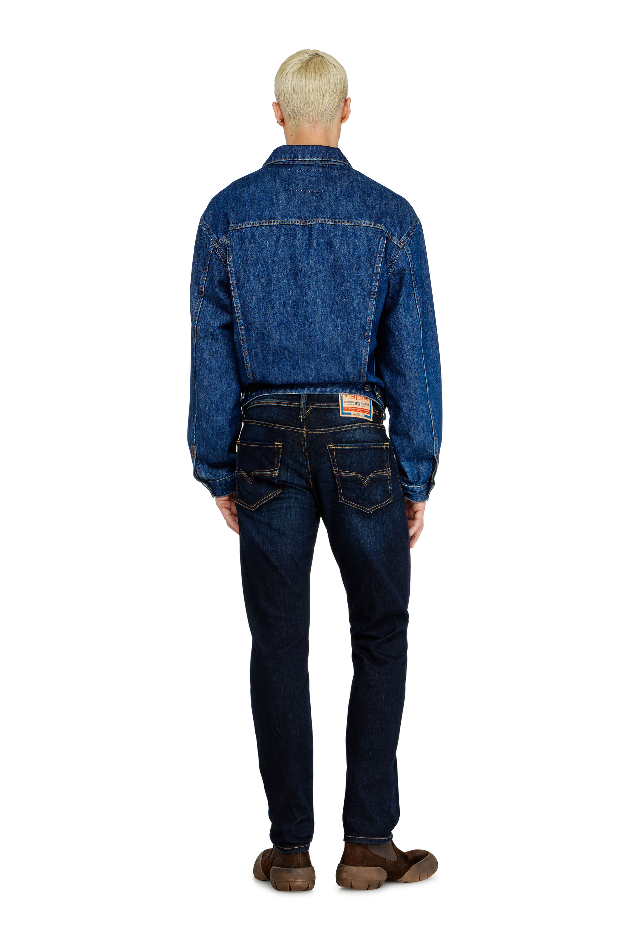 Diesel - Man's Regular Jeans 1986 Larkee-Beex 09Q15, Dark Blue - 4