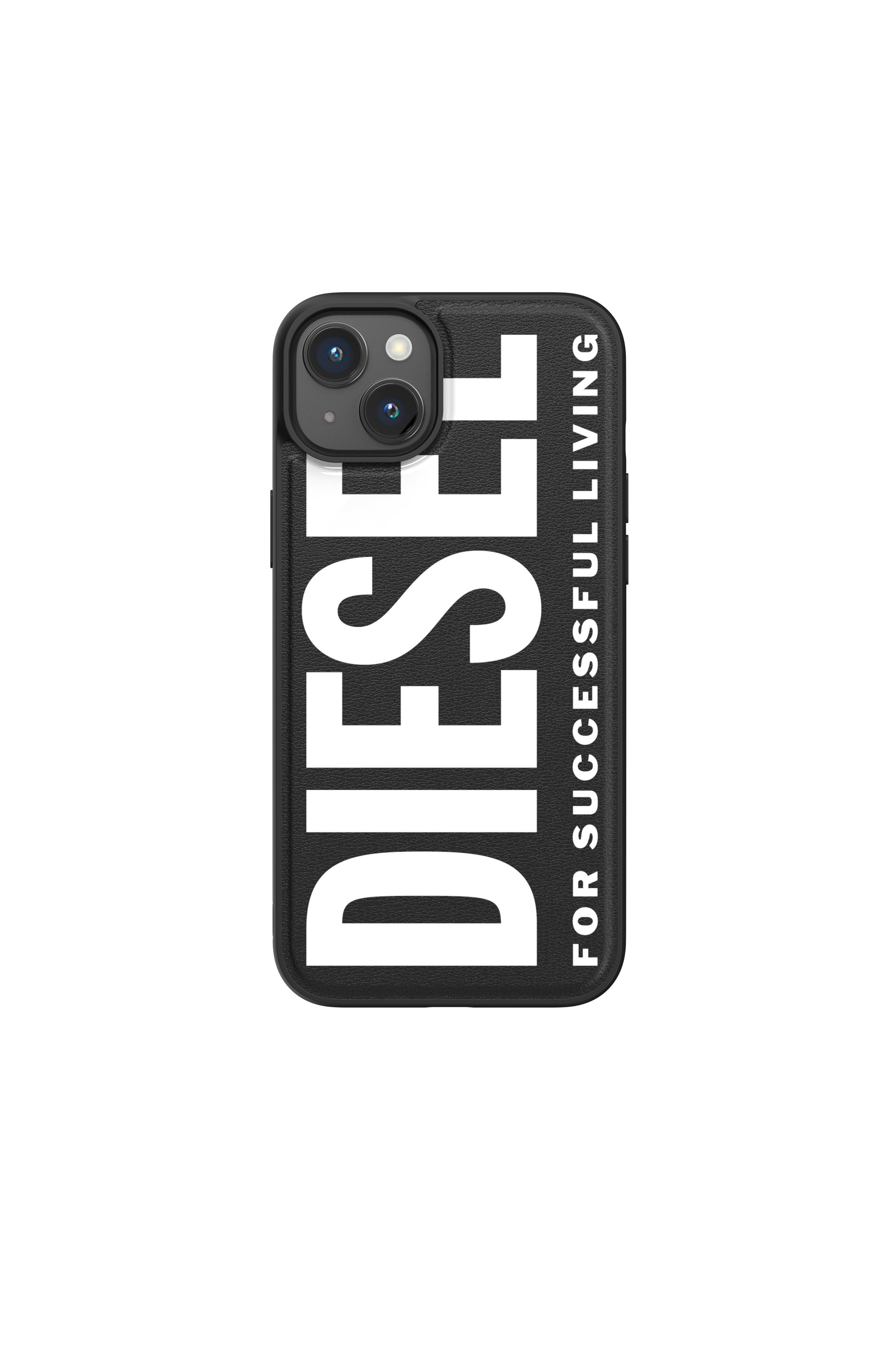 Diesel - 54167 MOULDED CASE, Unisex's Moulded case cover iP15 Plus in Black - 2