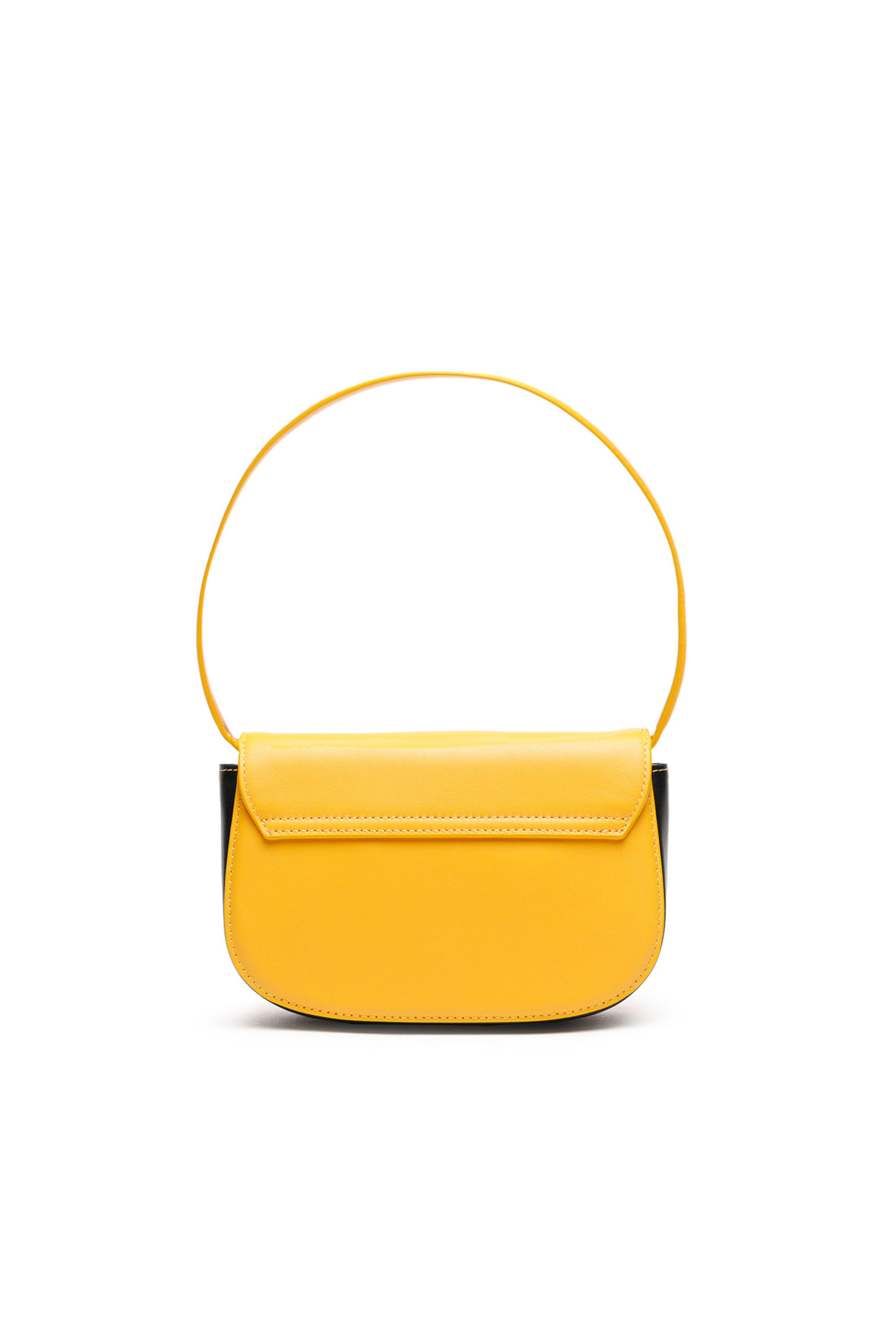 Diesel - 1DR, Woman's 1DR - Iconic shoulder bag in nappa leather in Yellow - 3