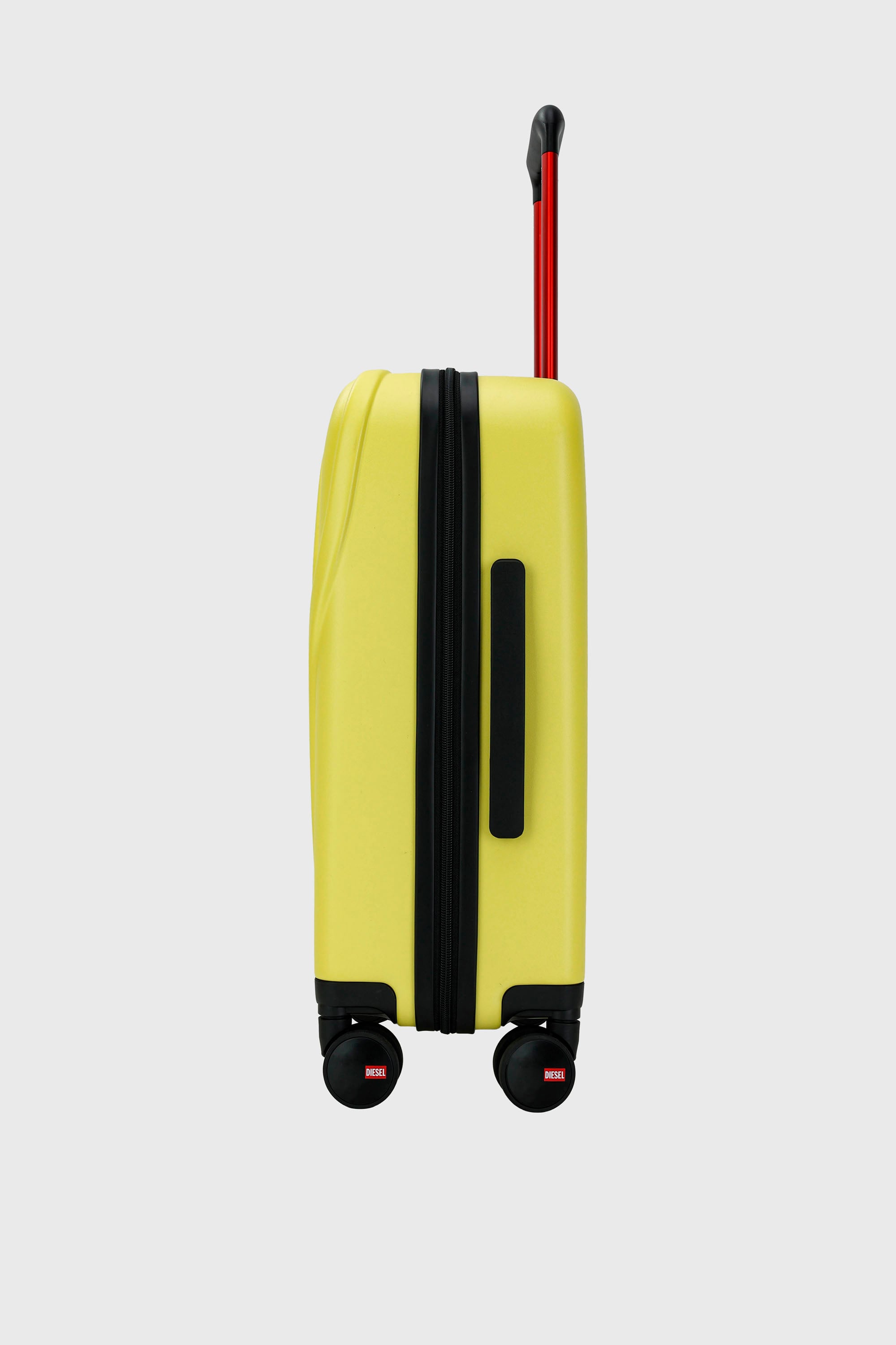 Diesel - LU0043 HARD LUGGAGE - DSL012, Unisex's Oval D suitcase size S in Yellow - 4