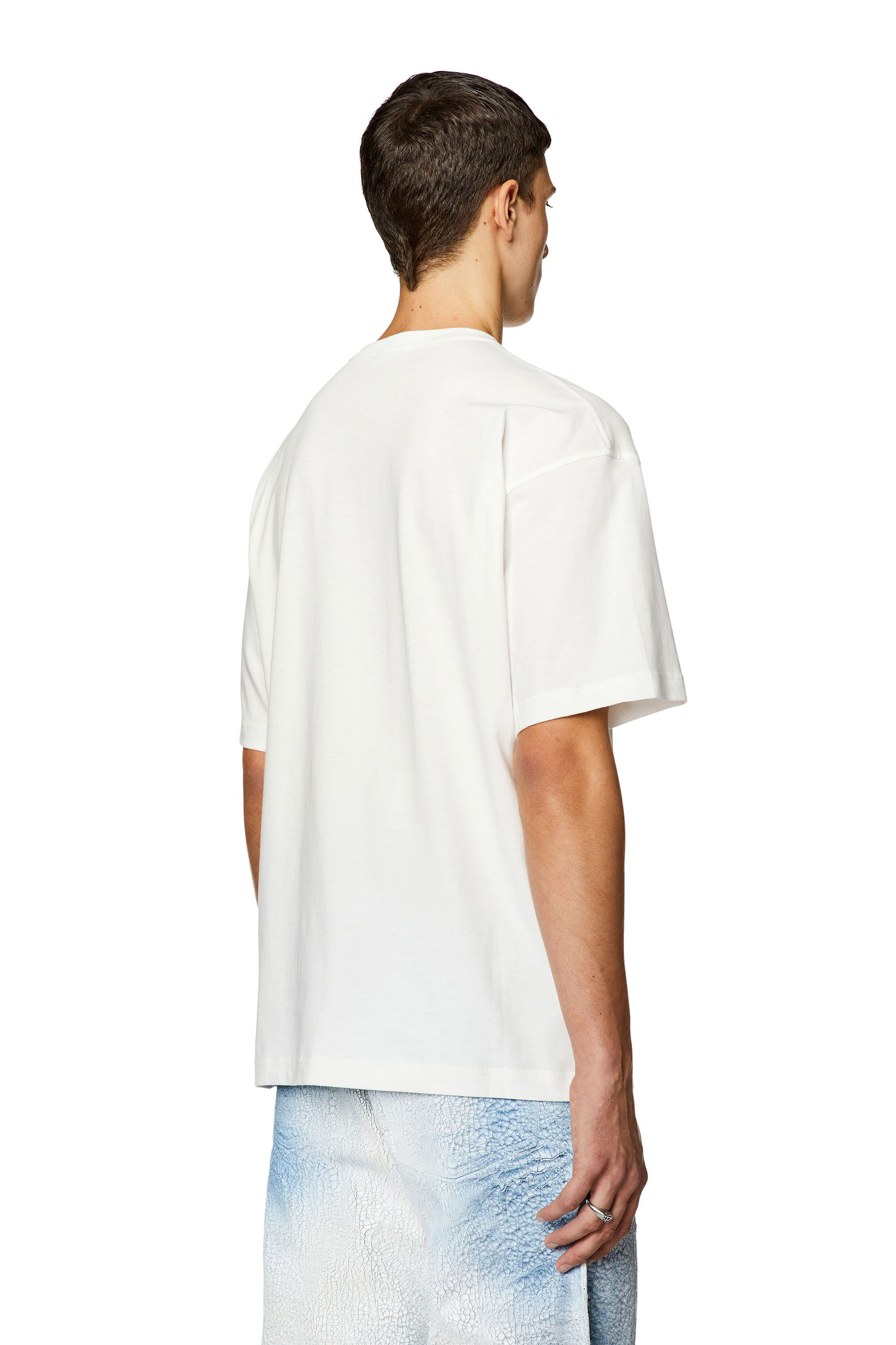 Diesel - T-NABEL-FACE, White - Image 2